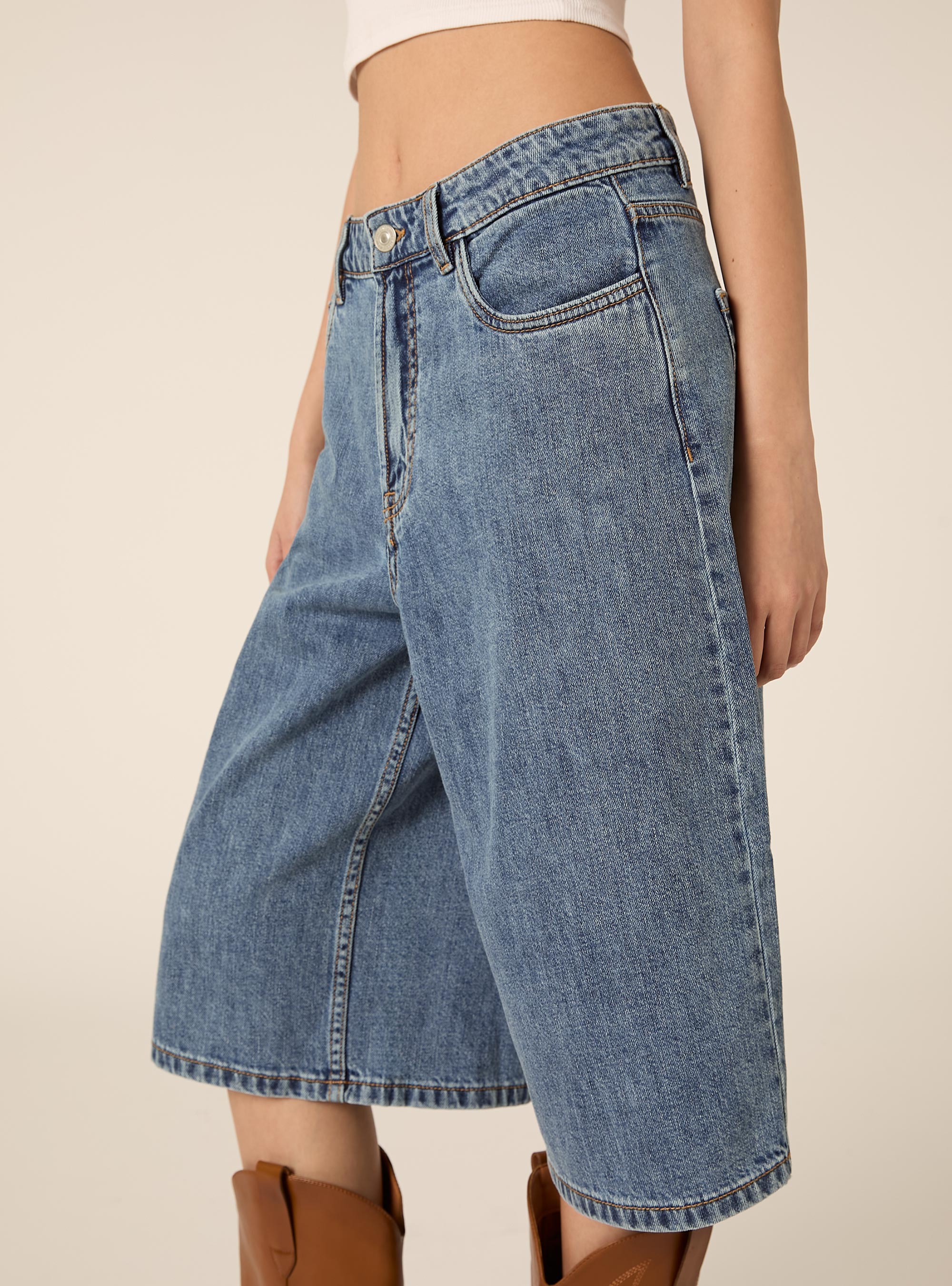 Bermuda Jorts Vaquero, D003 MEDIUM BLUE