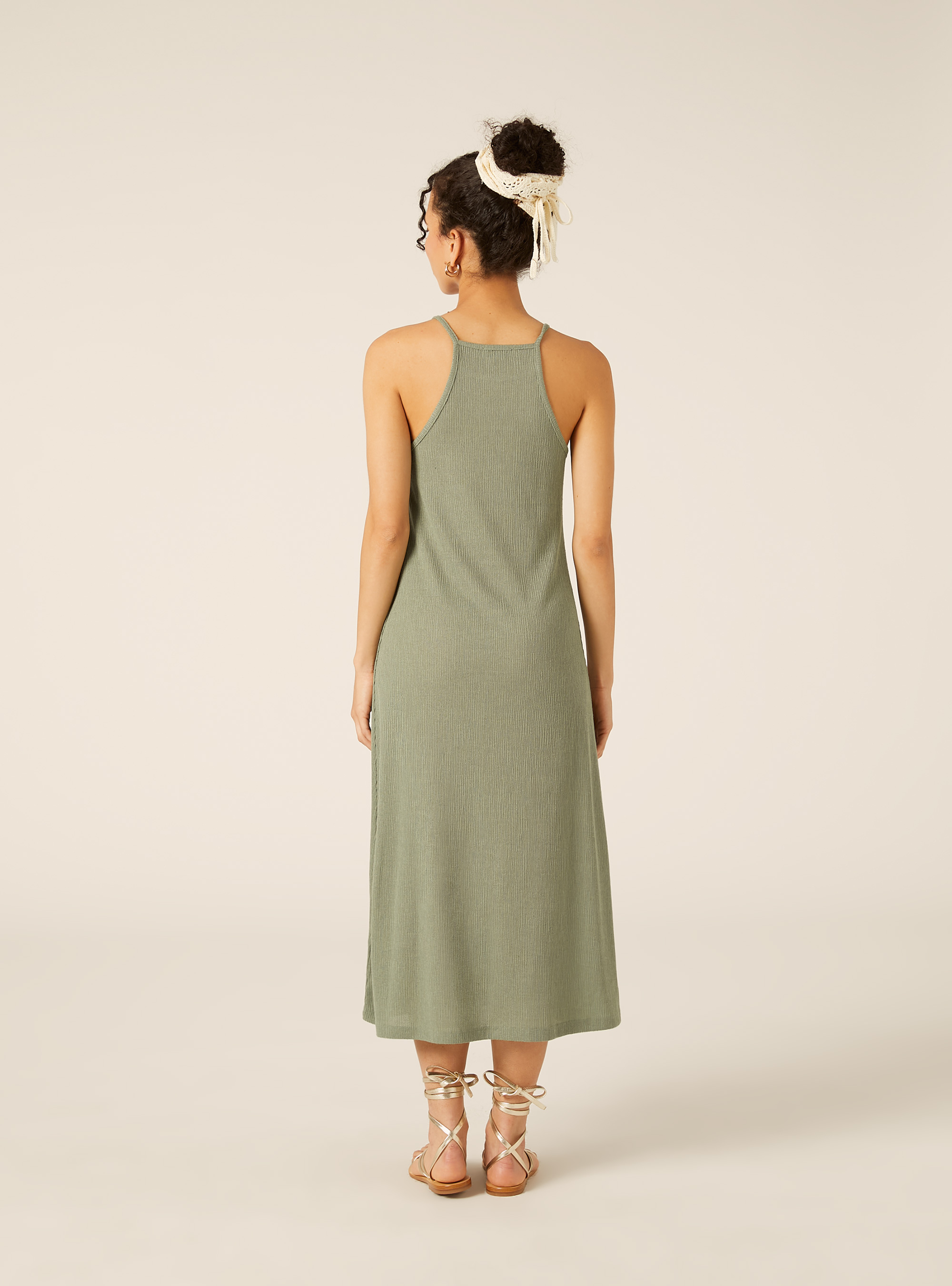 Halterneck-Midikleid, KY2 KAKY MEDIUM