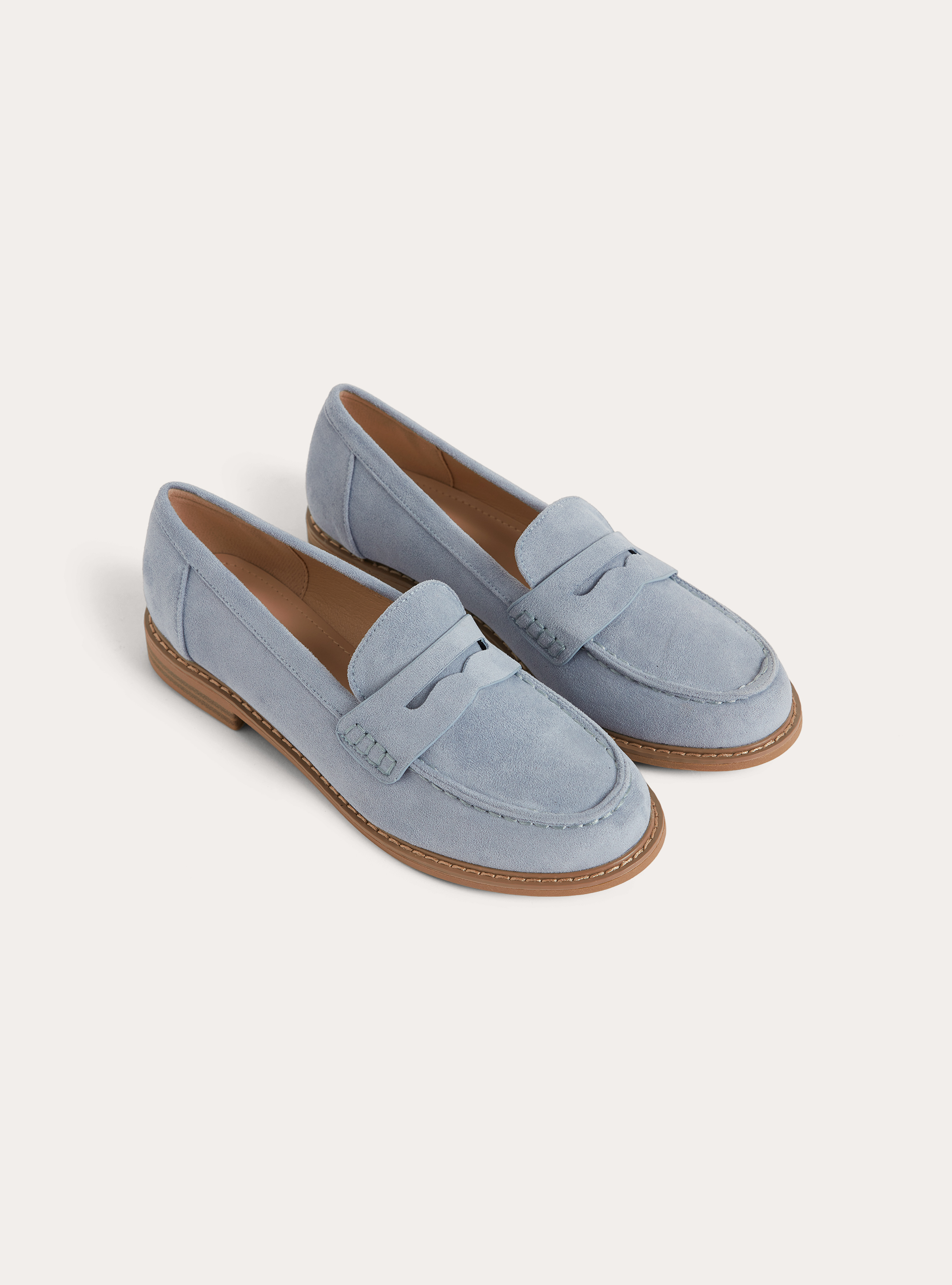 Wildleder-Mokassins, AZ2 AZURE MEDIUM