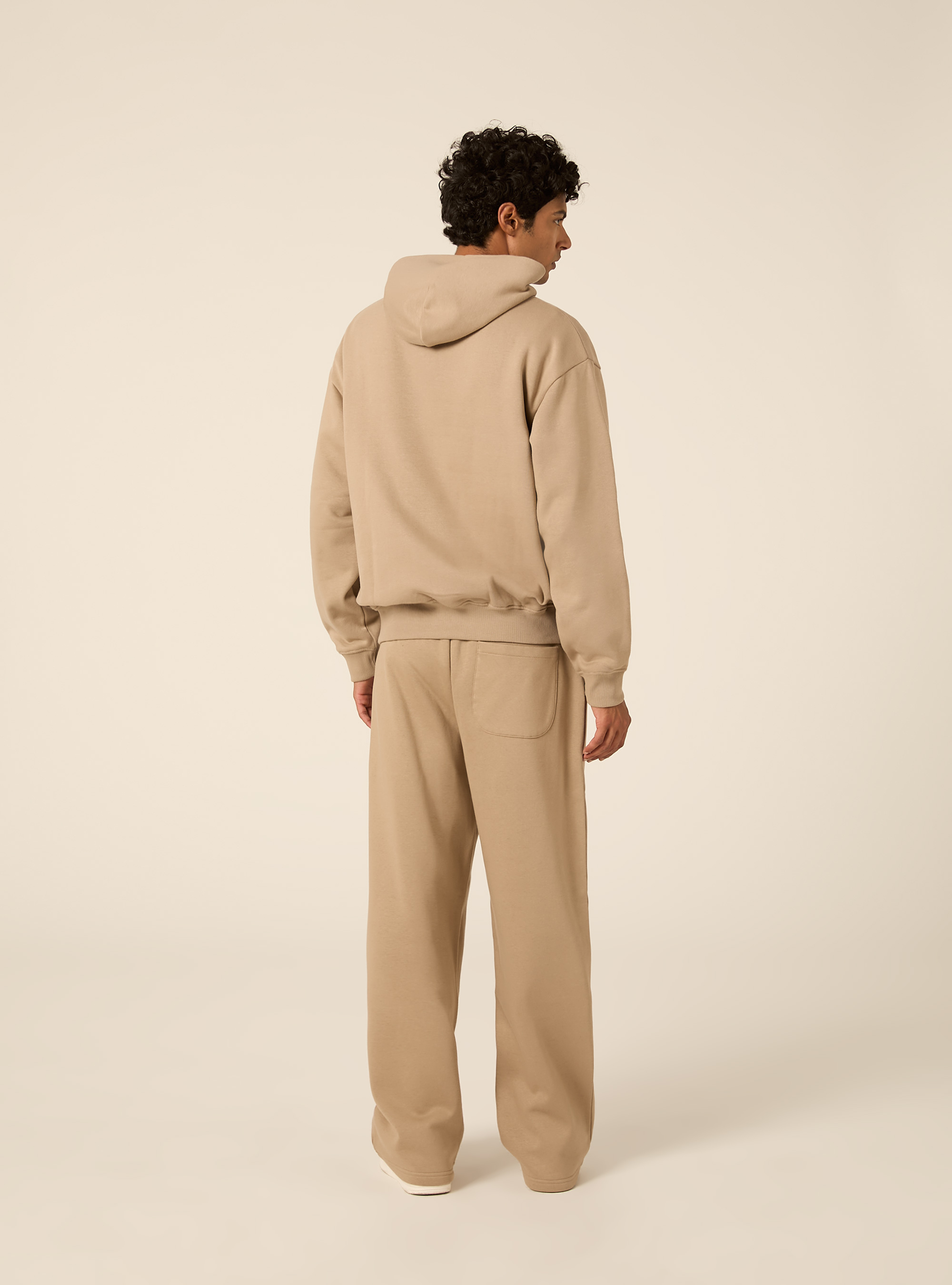Boxy fit kapuzenpullover, BG2 BEIGE MEDIUM