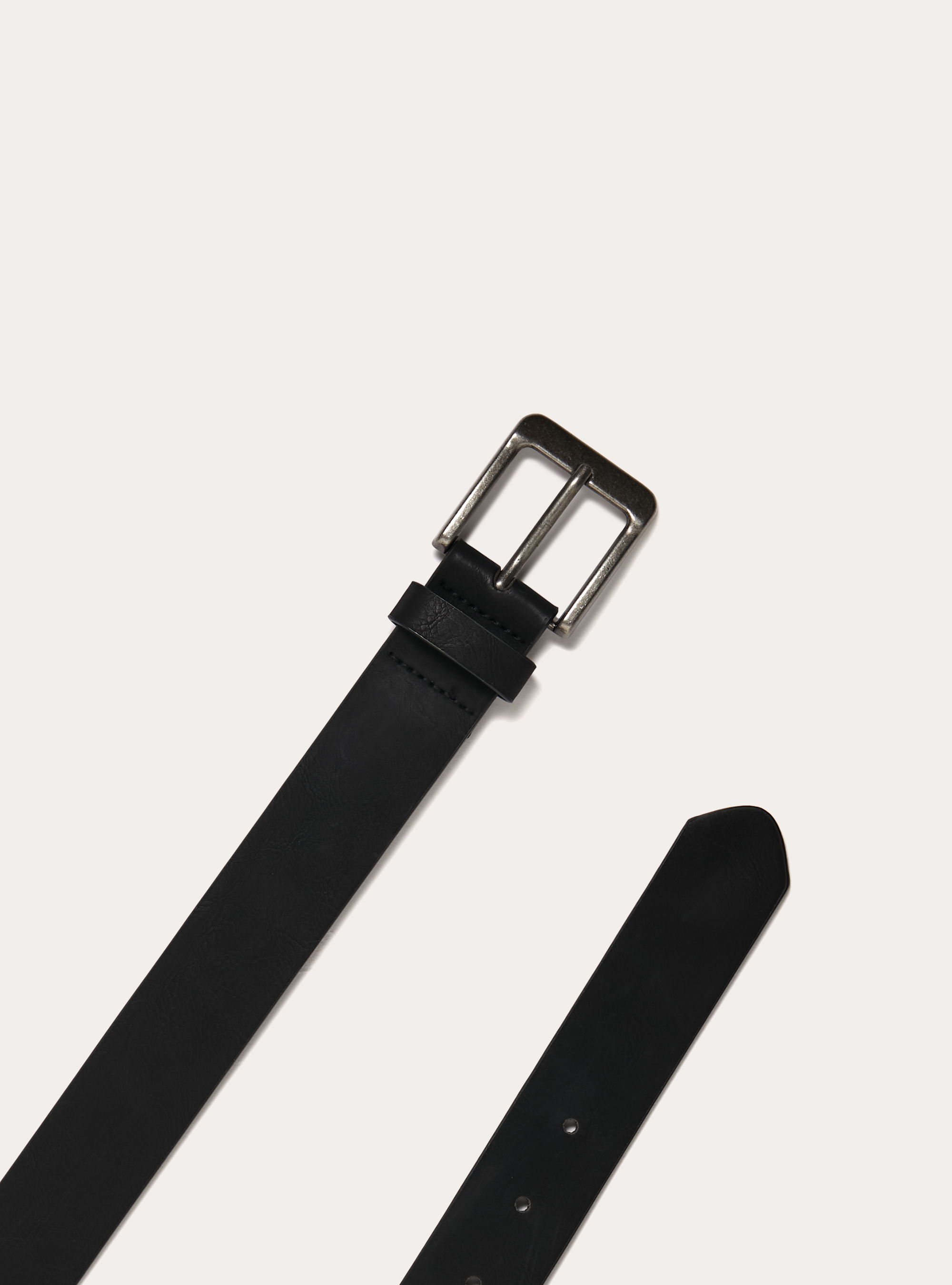 Ceinture effet cuir, BK1 BLACK
