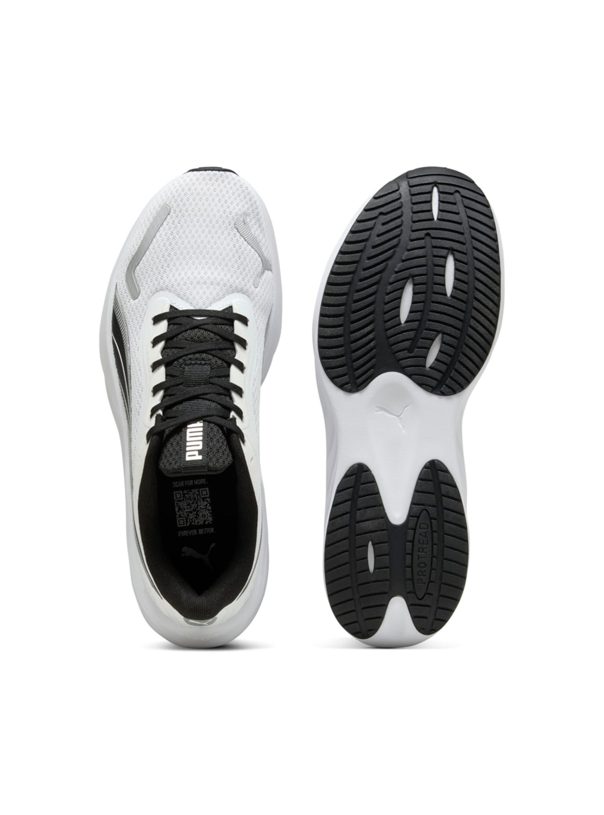 Puma Pounce lite shoes, WHITE/BLACK B71