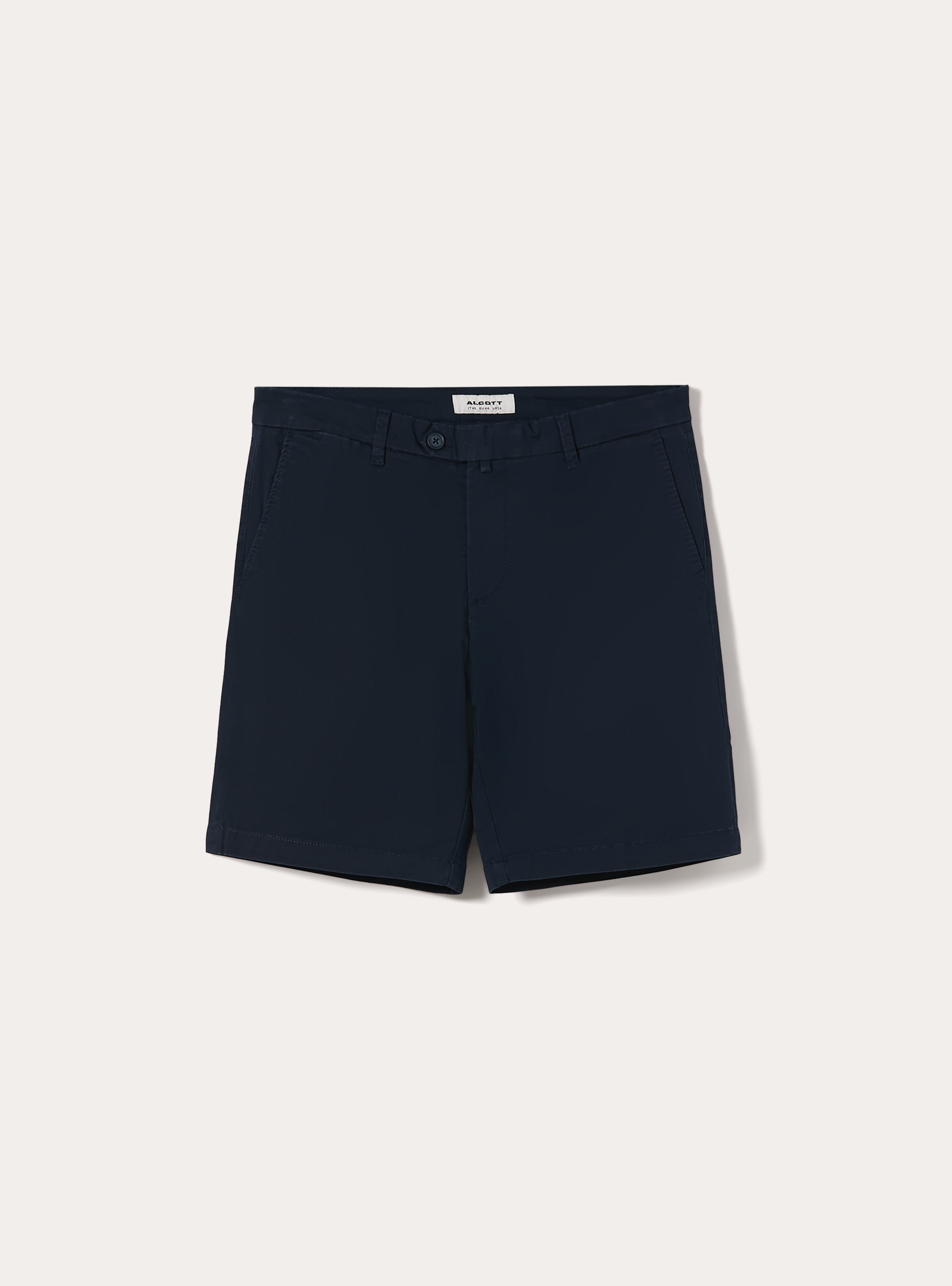 Twill Chino Bermuda Shorts, BL1 BLUE DARK