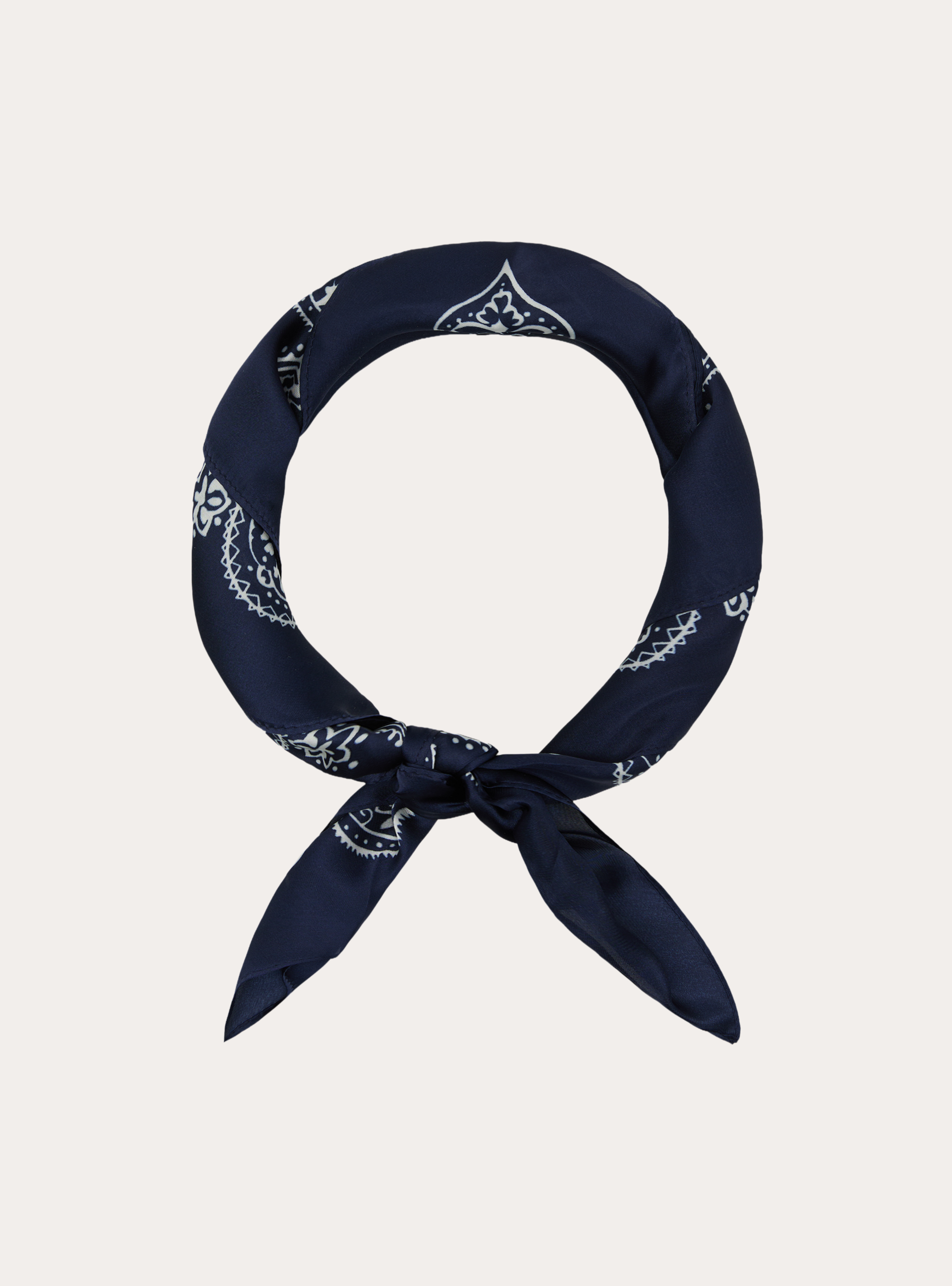 Sciarpa foulard stampato, NA1 NAVY DARK