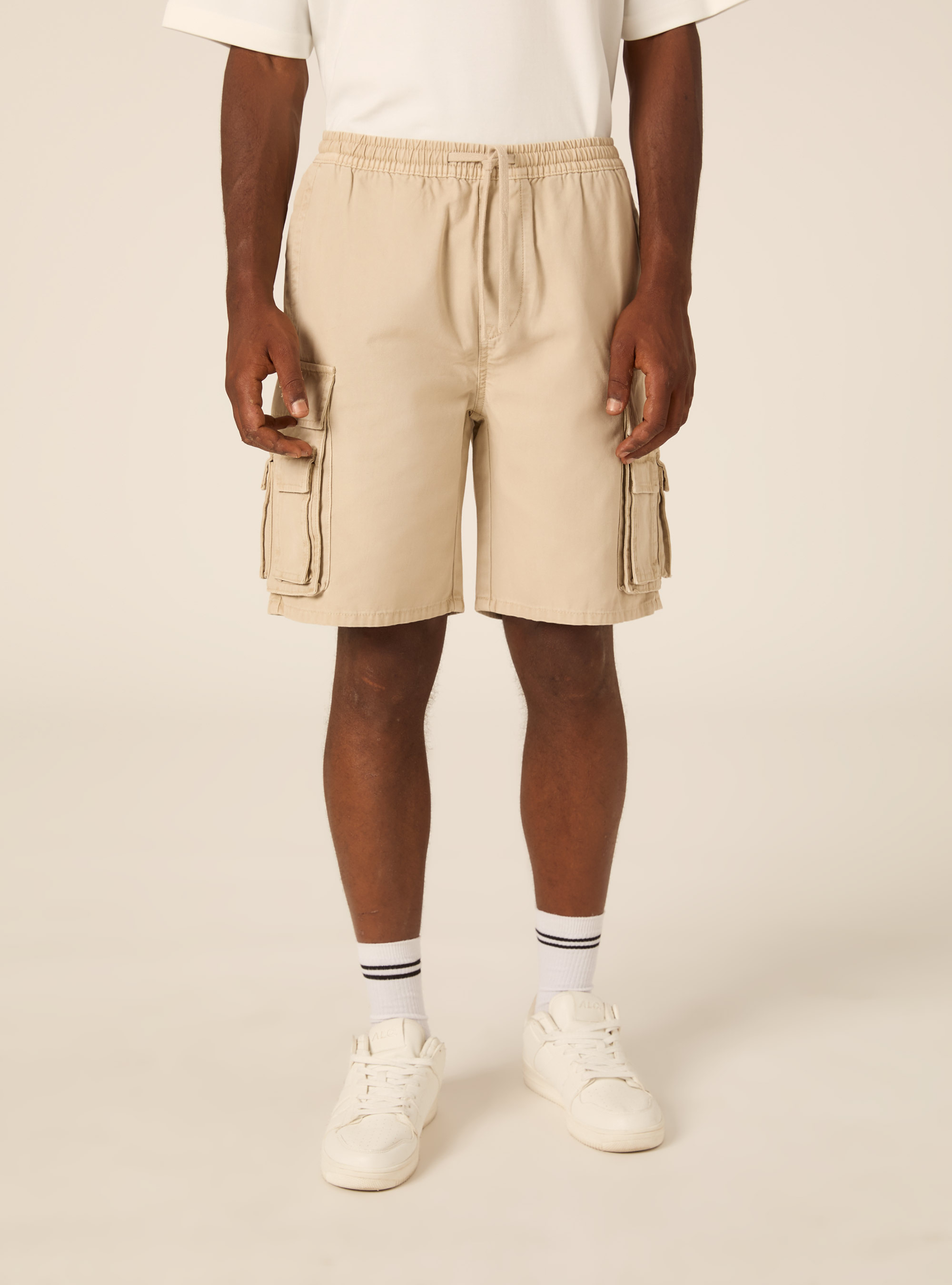 Bermuda cargo utility in canvas, BG2 BEIGE MEDIUM