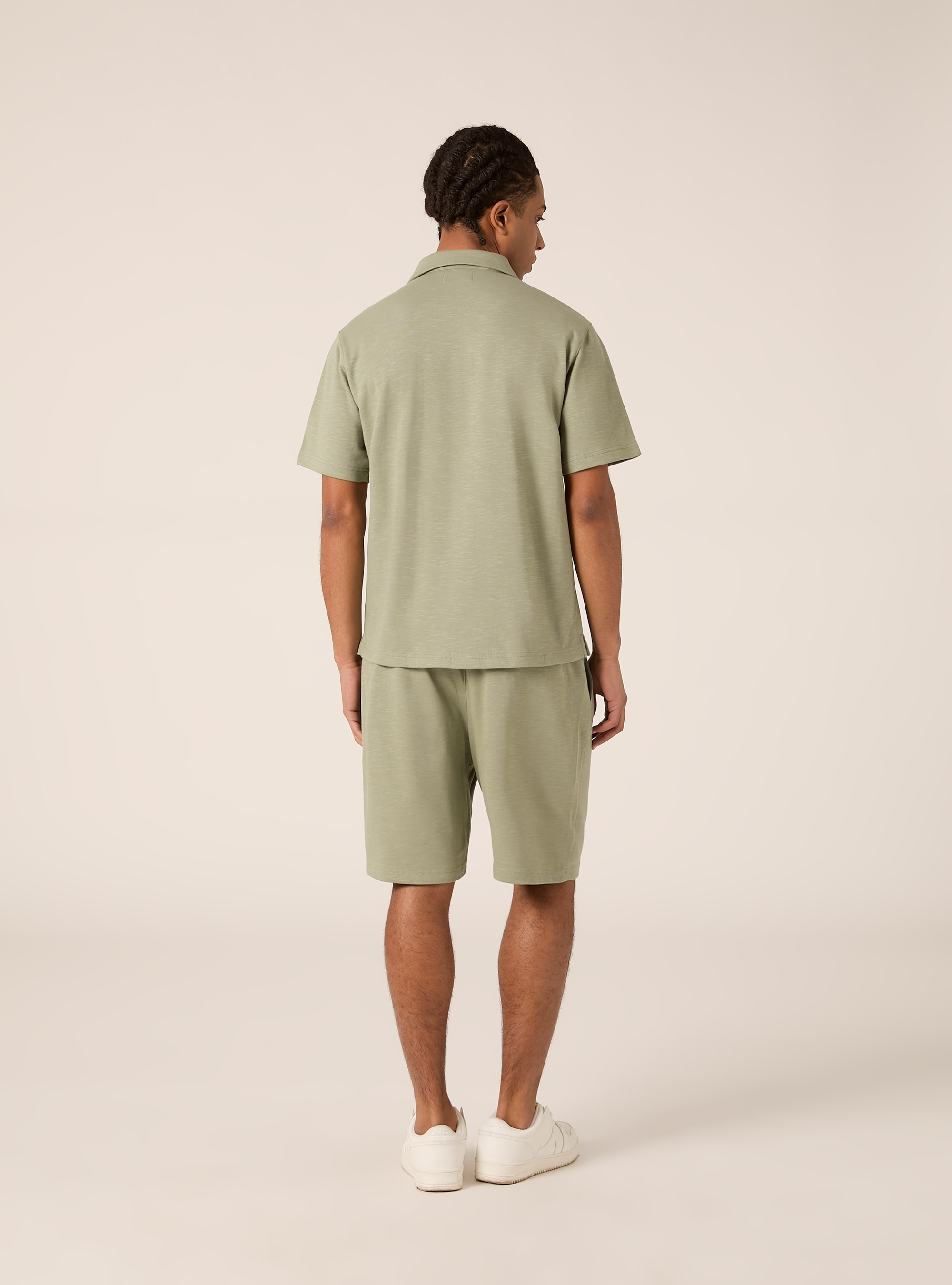 Short-sleeved jersey shirt, KY2 KAKY MEDIUM