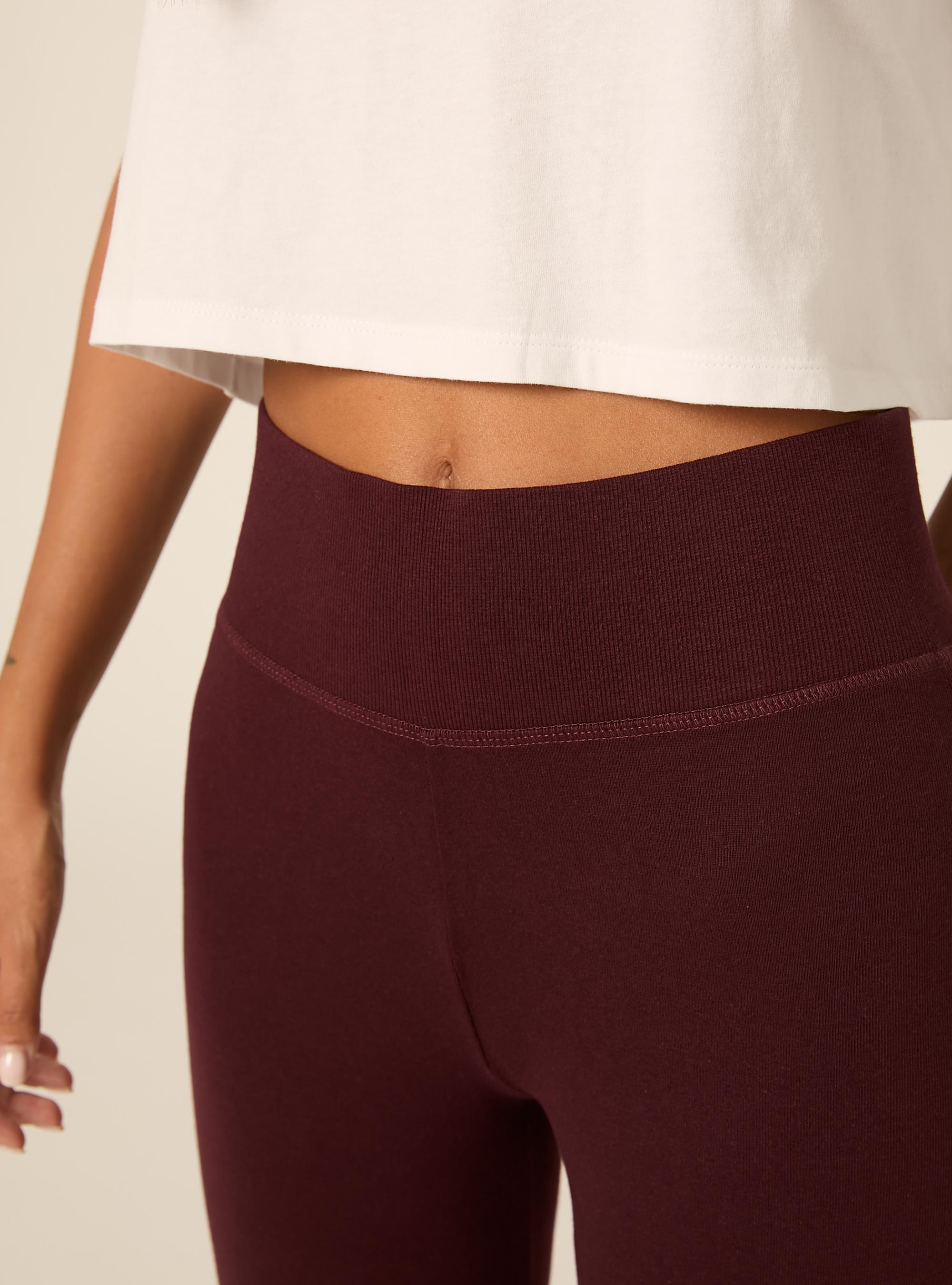 Leggings acampanados, BO1 BORDEAUX DARK
