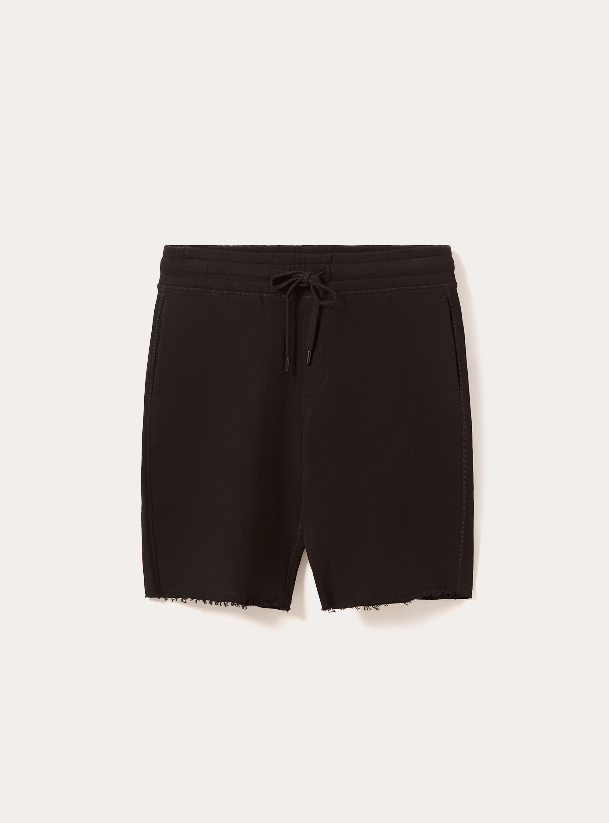 Bermuda jogger de algod&oacute;n, BK1 BLACK