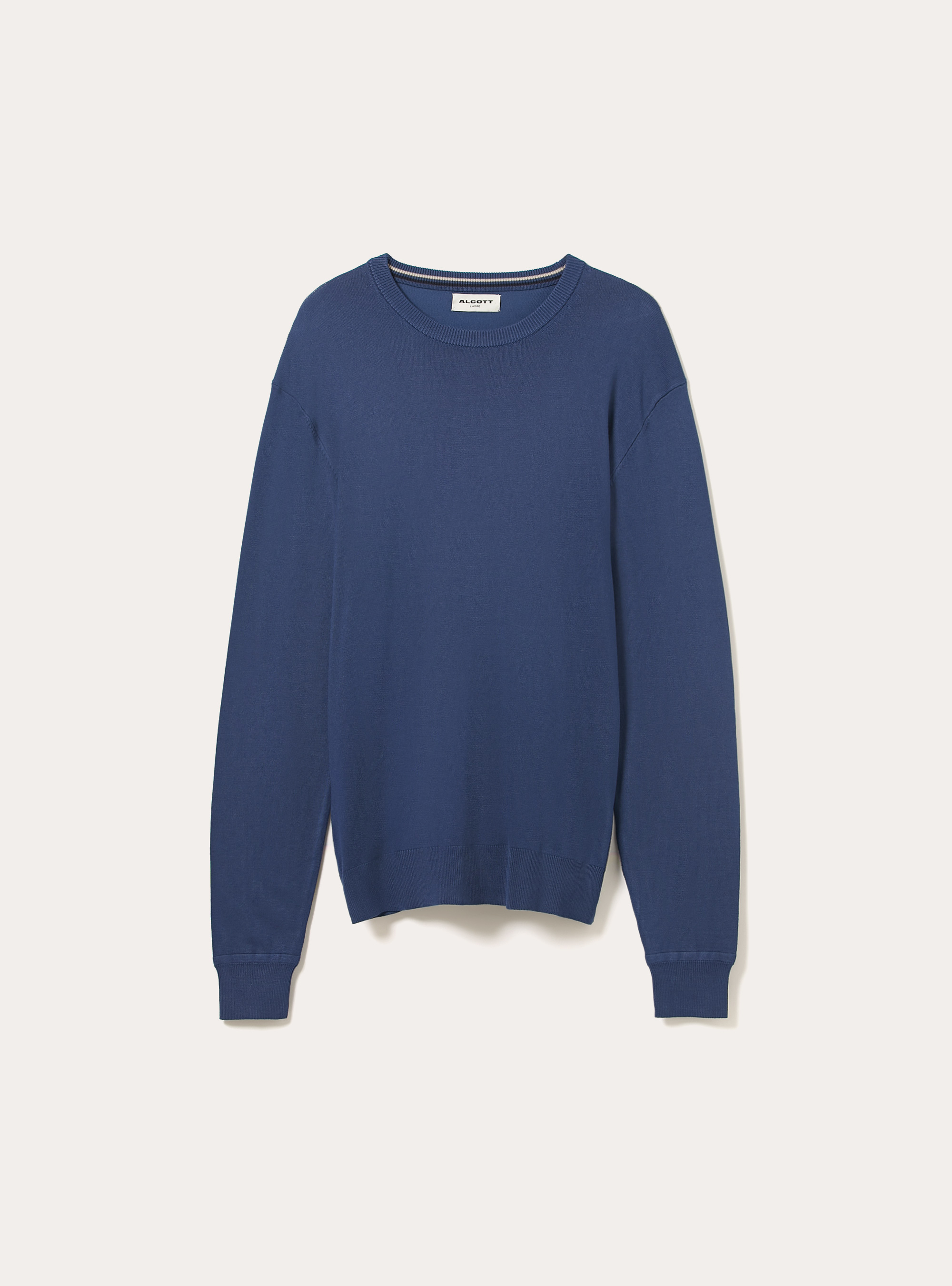 Pullover in sustainable Ecovero viscose, BL3 BLUE LIGHT