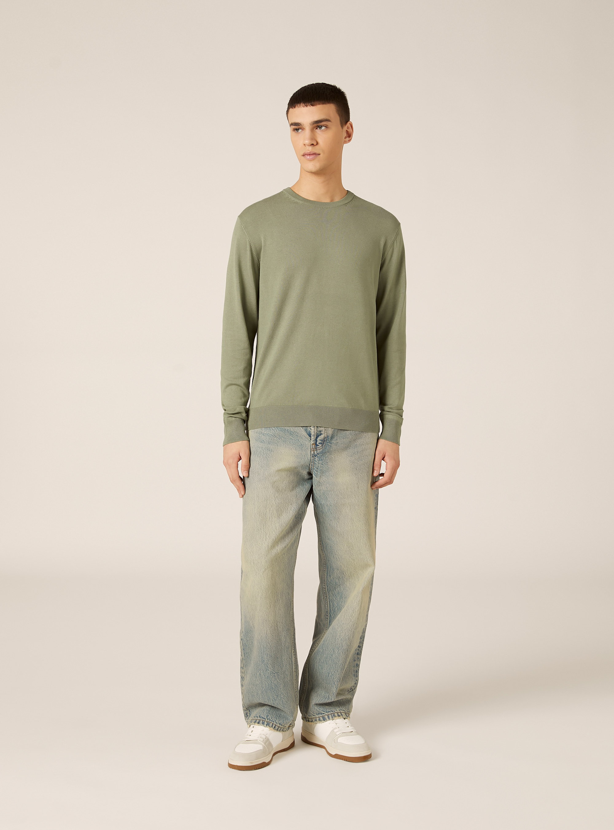 Pullover in sustainable Ecovero viscose, KY1 KAKY DARK