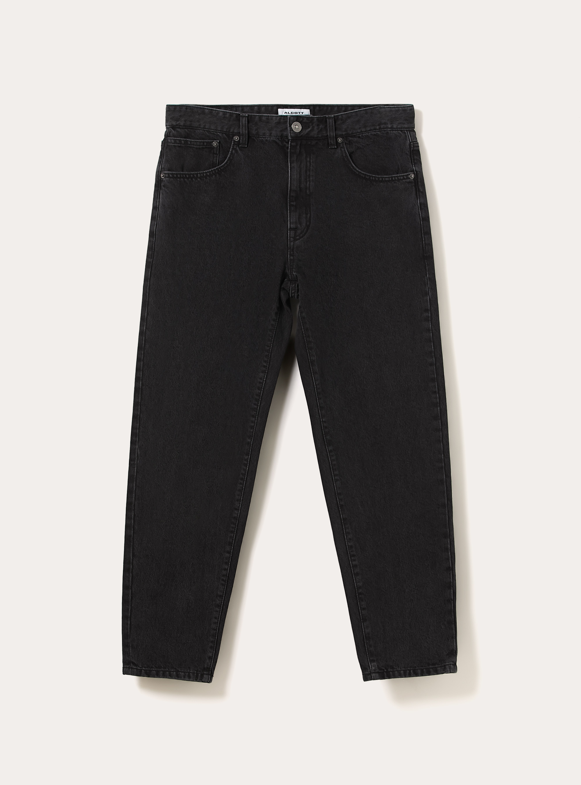 Loose fit jeans, D000 BLACK