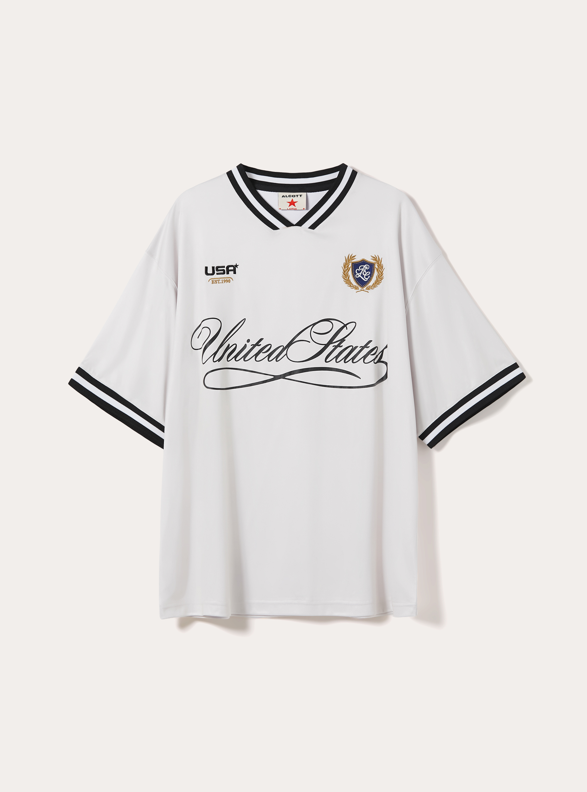 Blokecore Technical Lightweight Football Jersey, WH2 WHITE