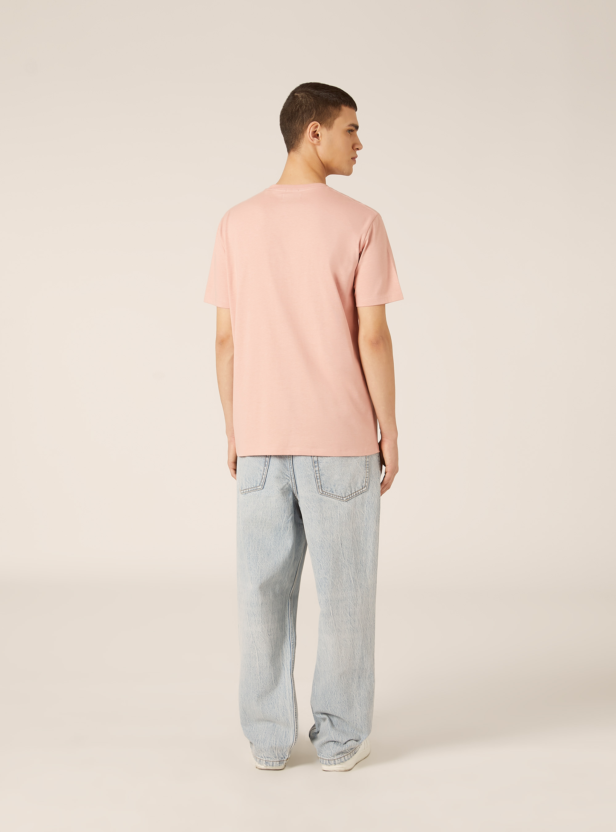 Basic Cotton T-Shirt, PK3 PINK LIGHT