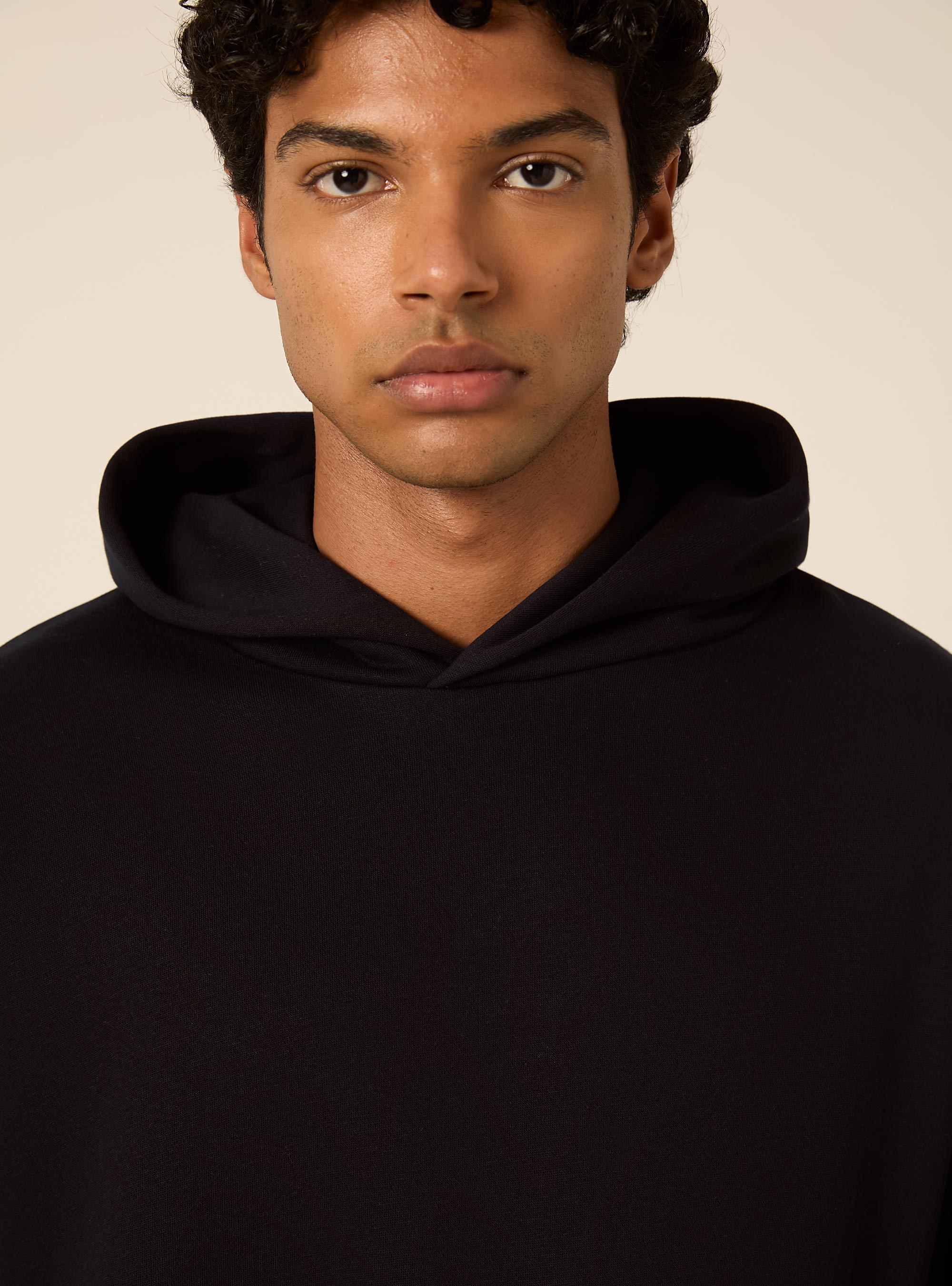 Boxy fit kapuzenpullover, NA1 NAVY DARK