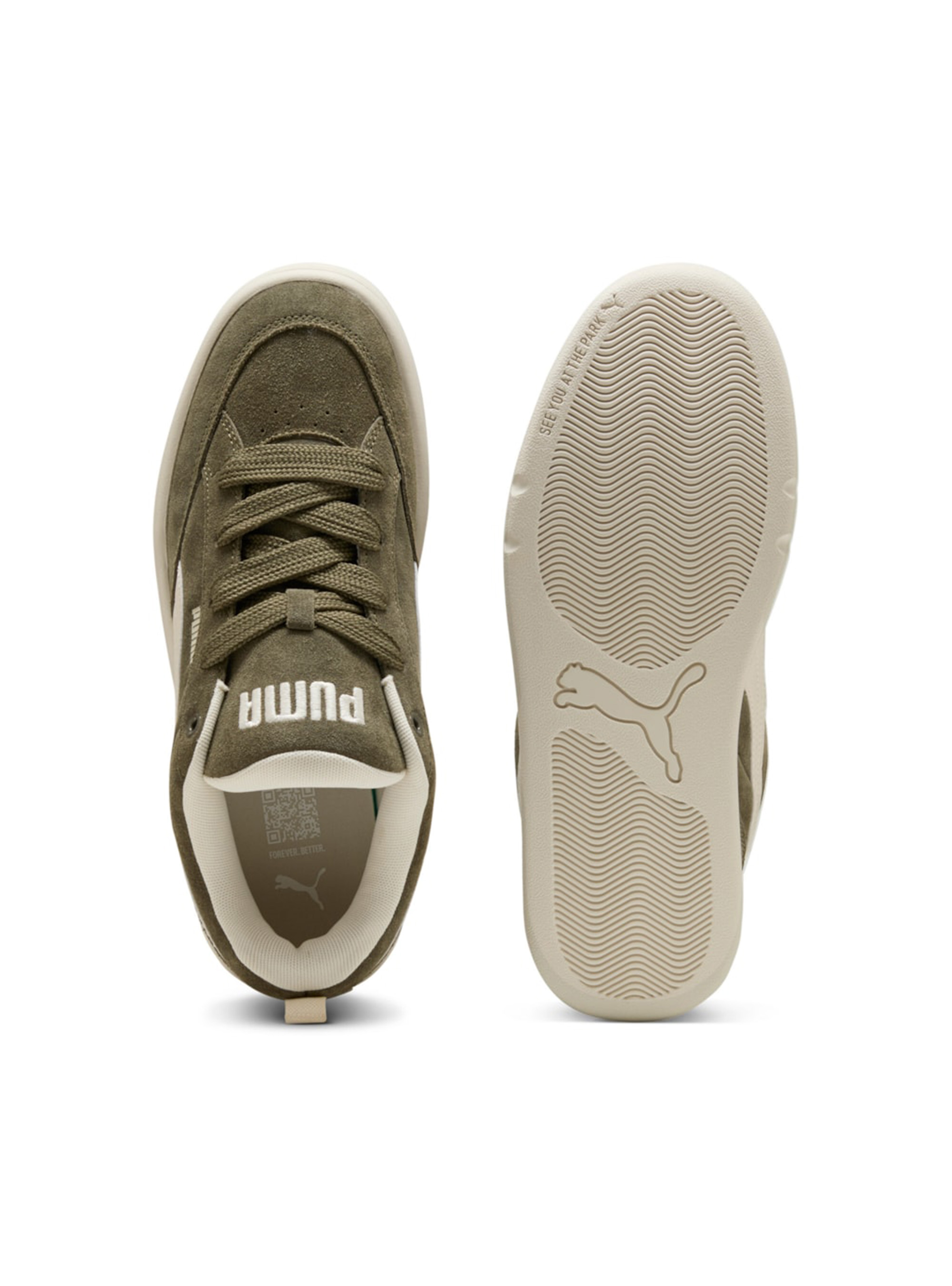 Puma Park Raw Schuhe, GN2 GREEN MEDIUM