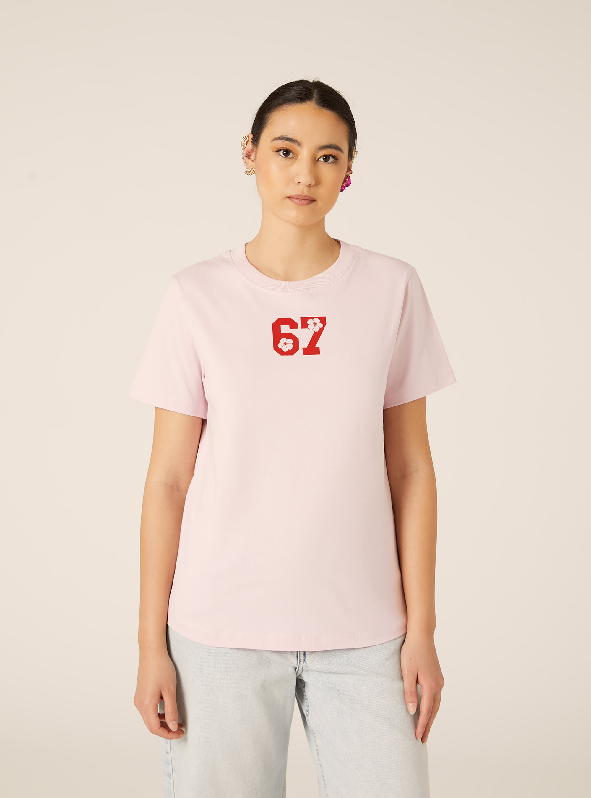 Camiseta con Estampado Six Seven, PK3 PINK LIGHT