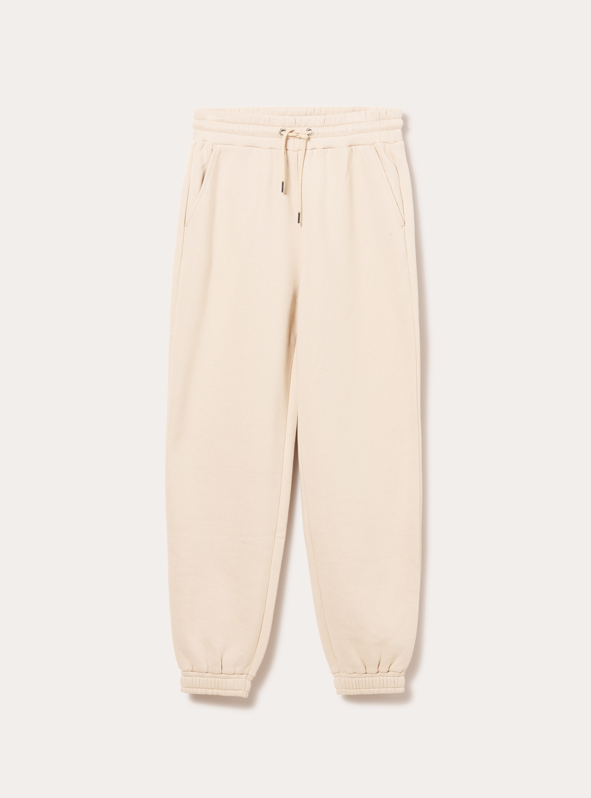 Pantalon jogger en molleton, BG2 BEIGE MEDIUM