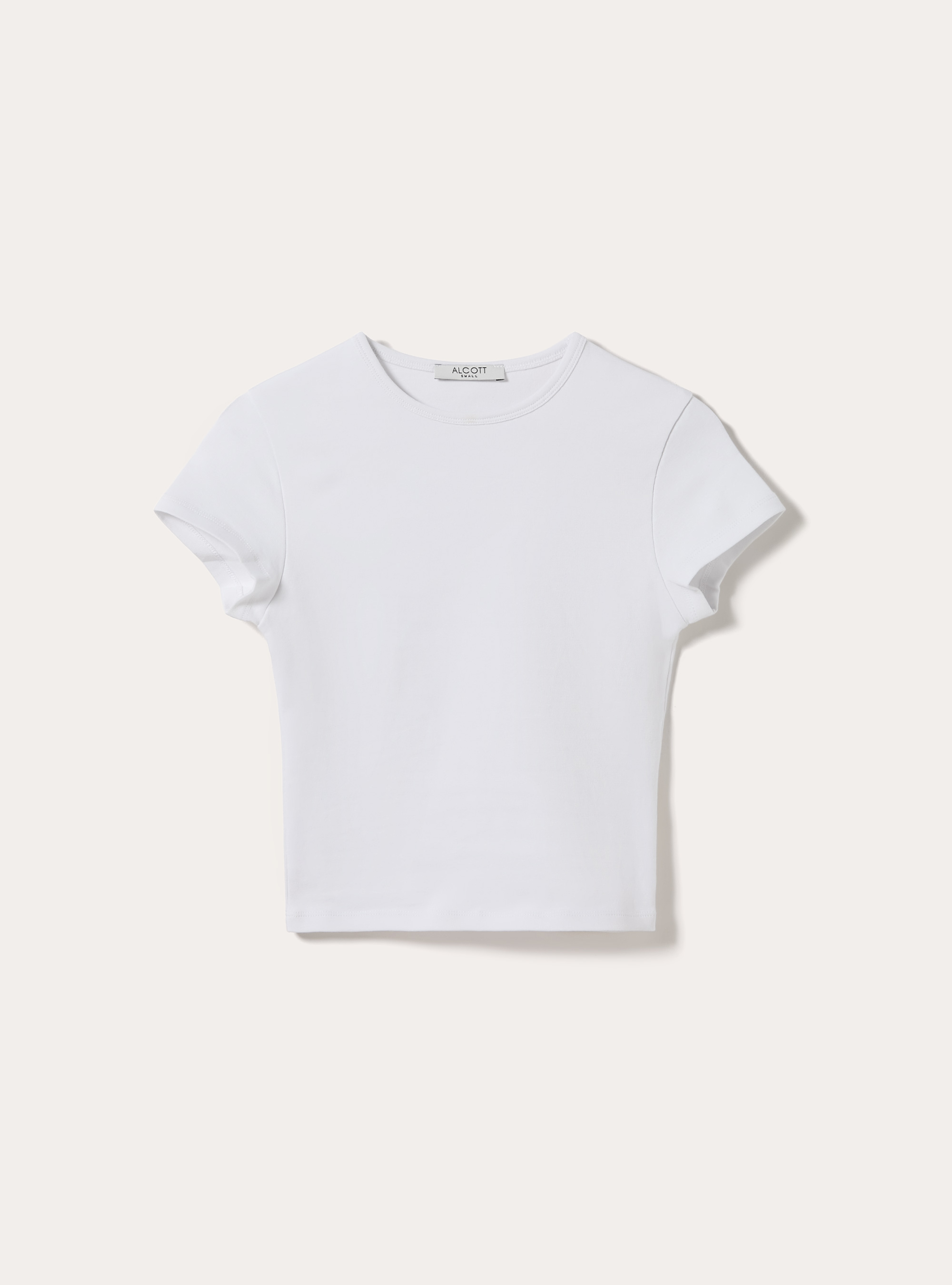 Slim Fit Short Sleeve T-Shirt, WH3 WHITE