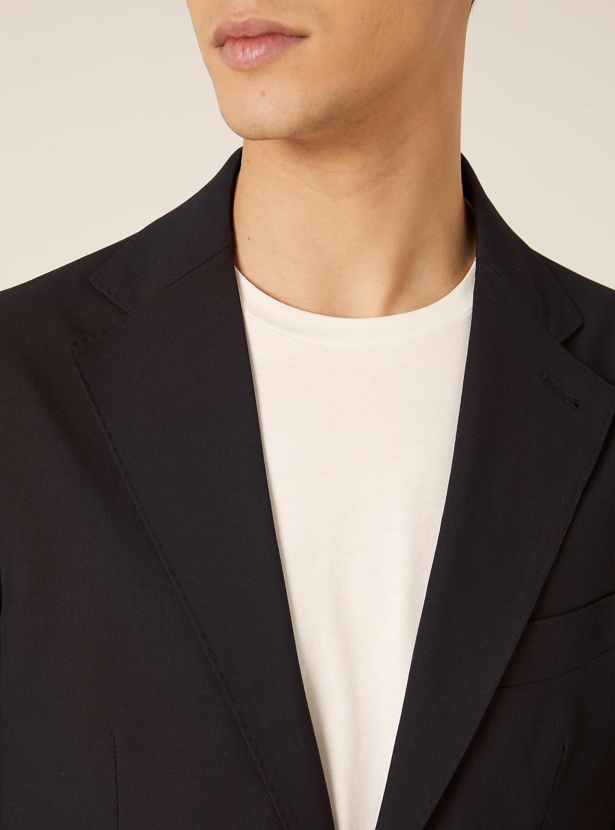 Single-breasted suit jacket, NA1 NAVY DARK