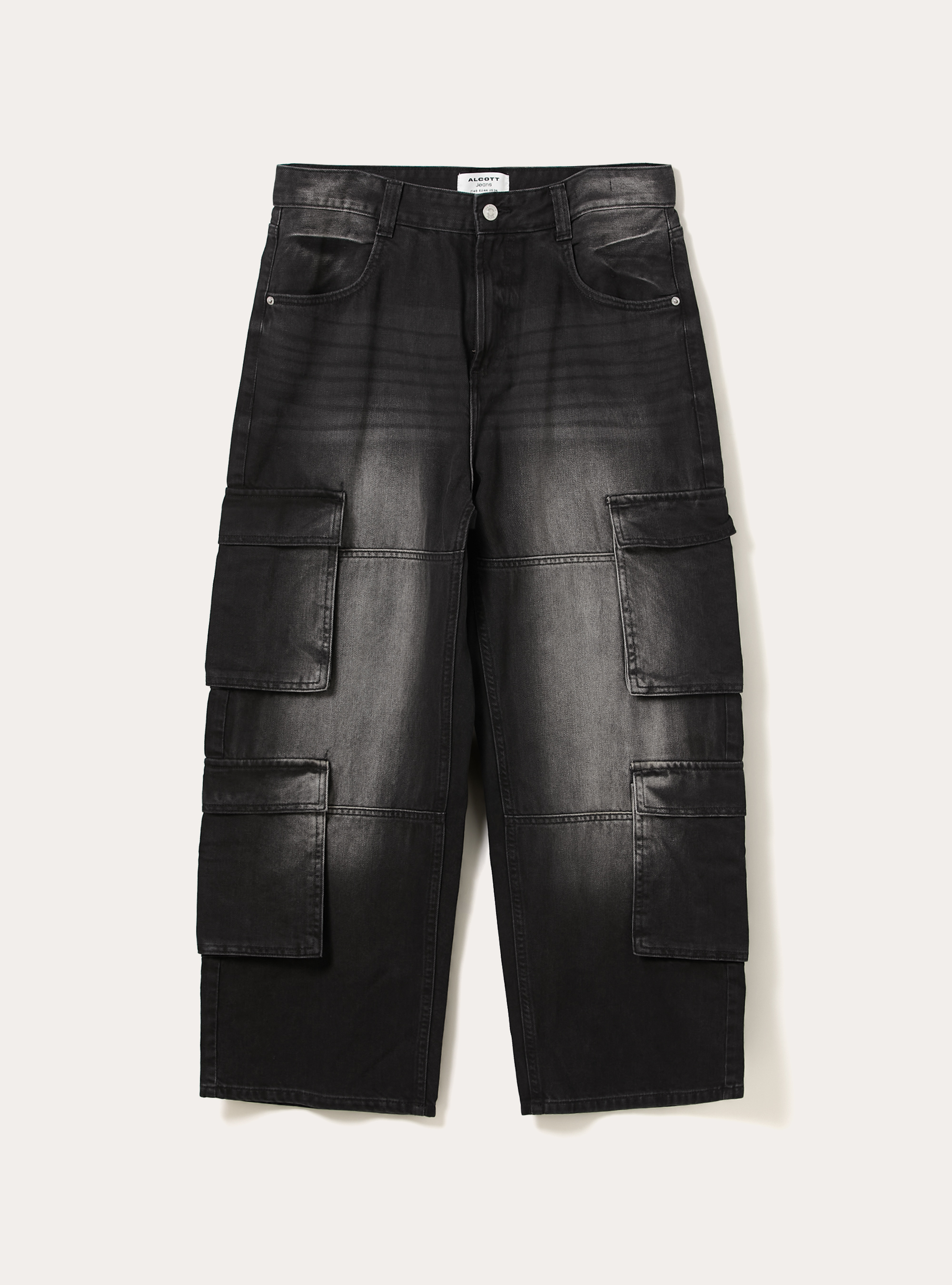 Vaqueros cargo, D000 BLACK