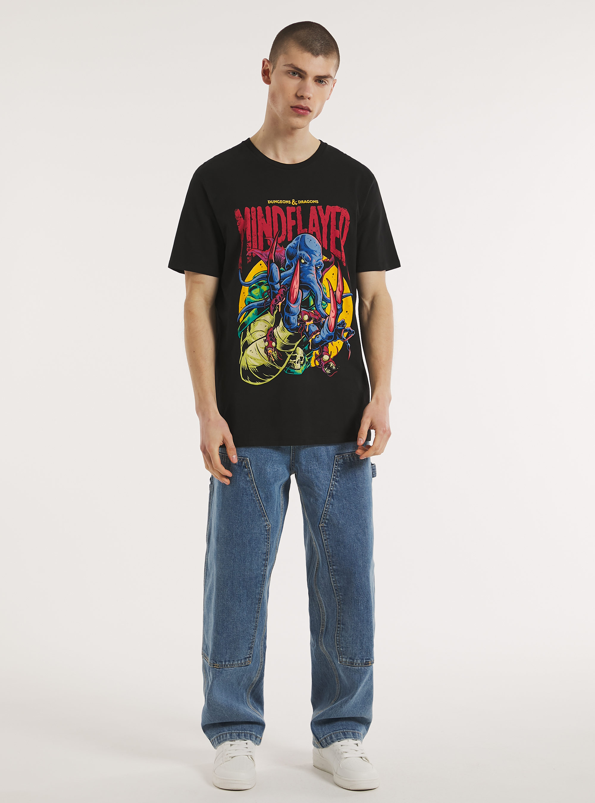 Camiseta Dungeons & Dragons / Alcott, BK1 BLACK
