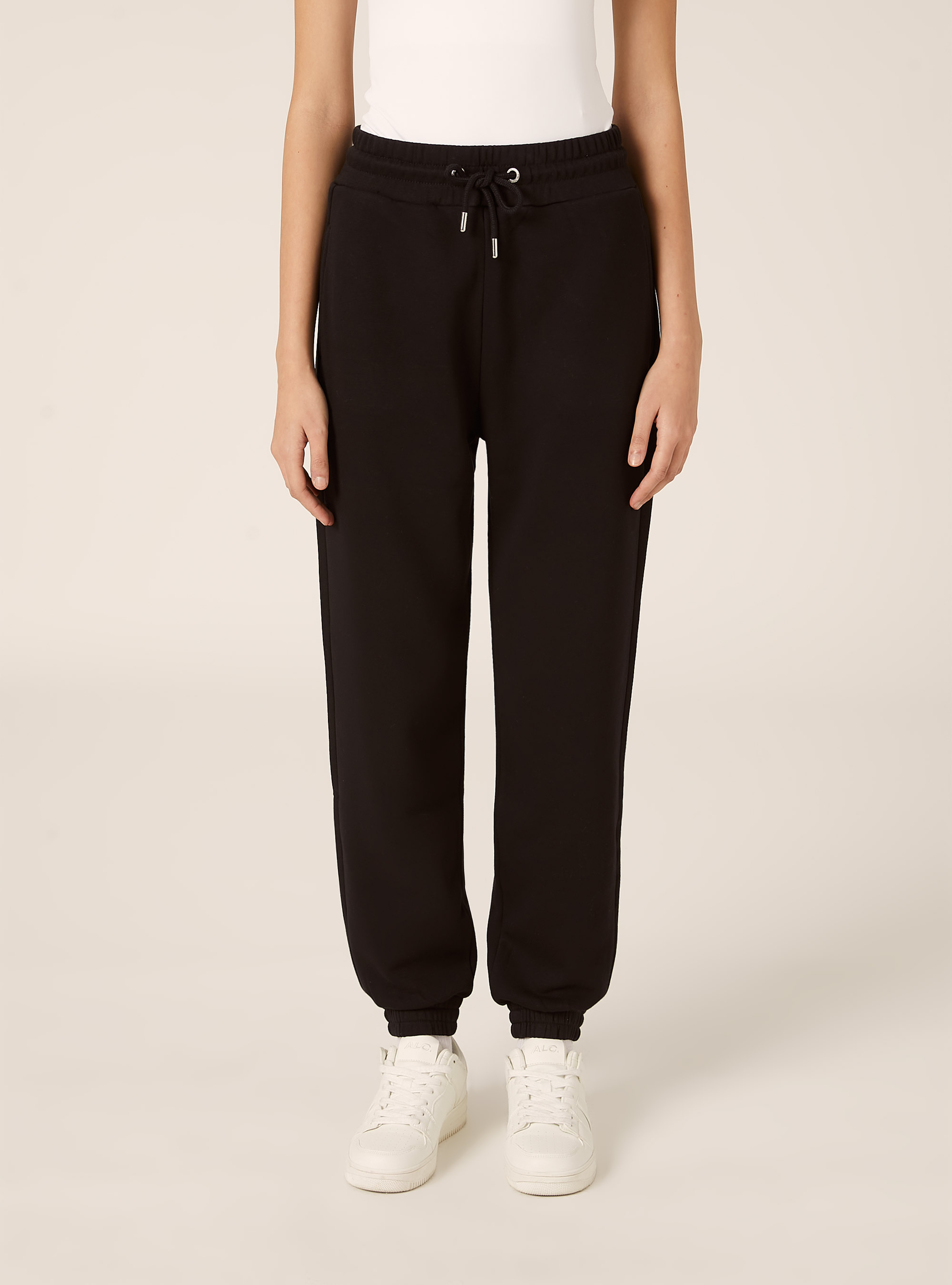 Pantalon jogger en molleton, BK1 BLACK