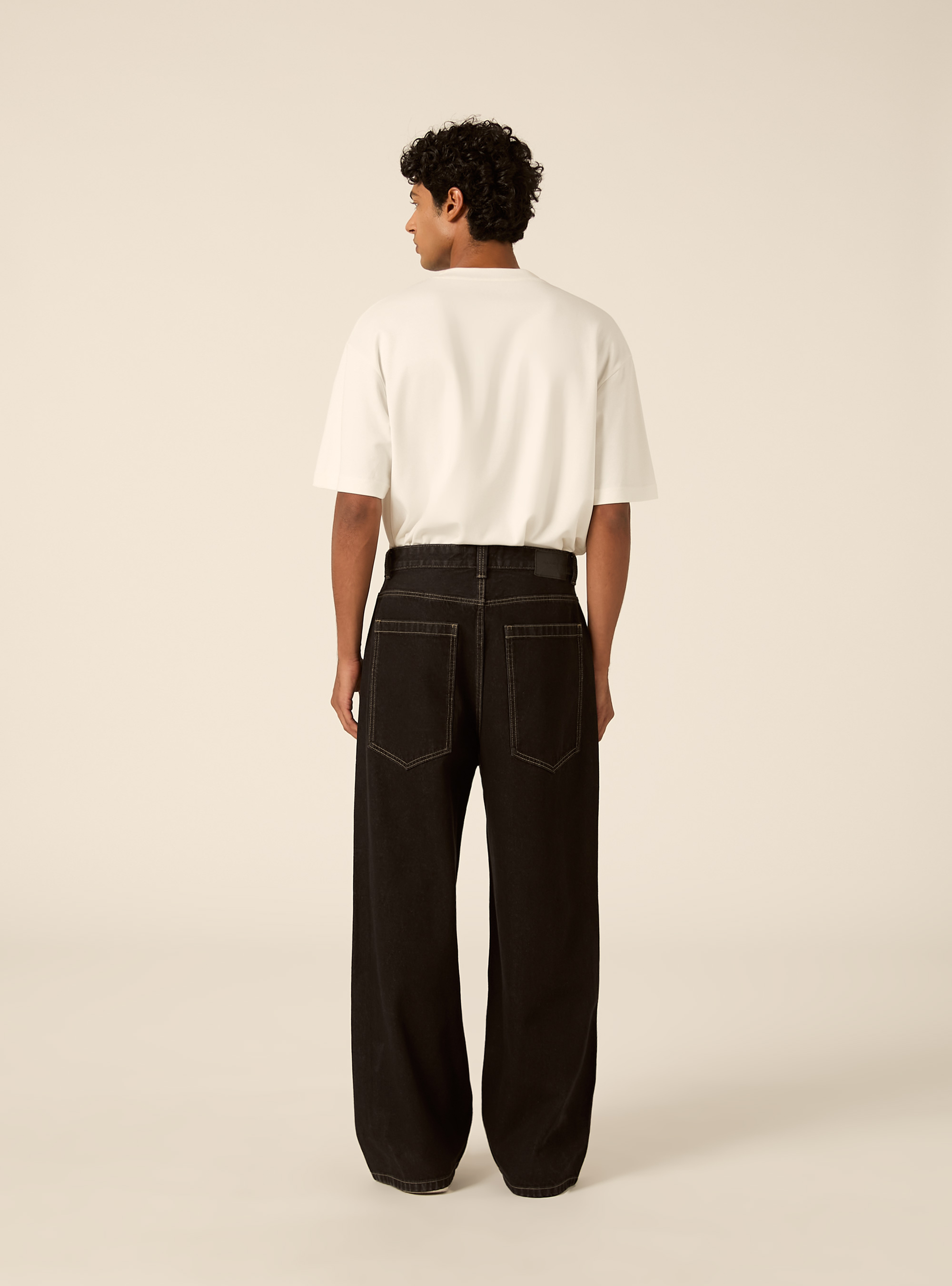 Jeans baggy fit, D000 BLACK