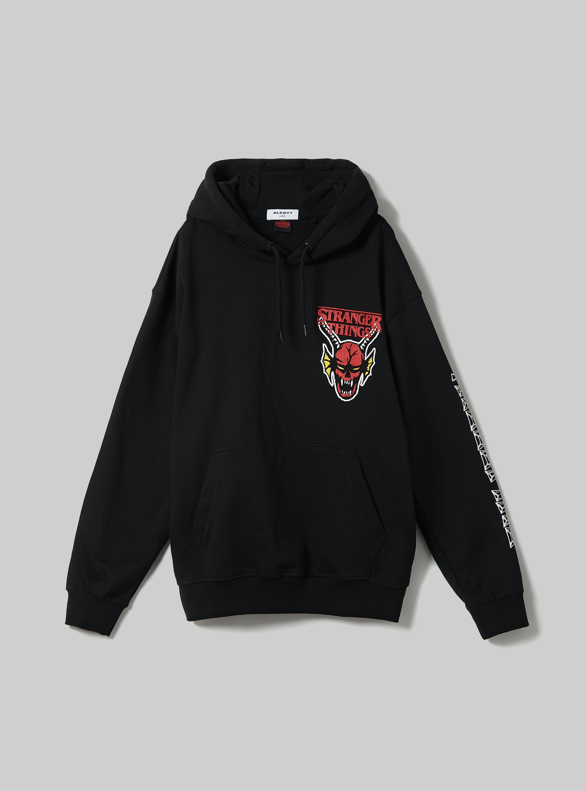 Felpa Stranger Things / Alcott, BK1 BLACK