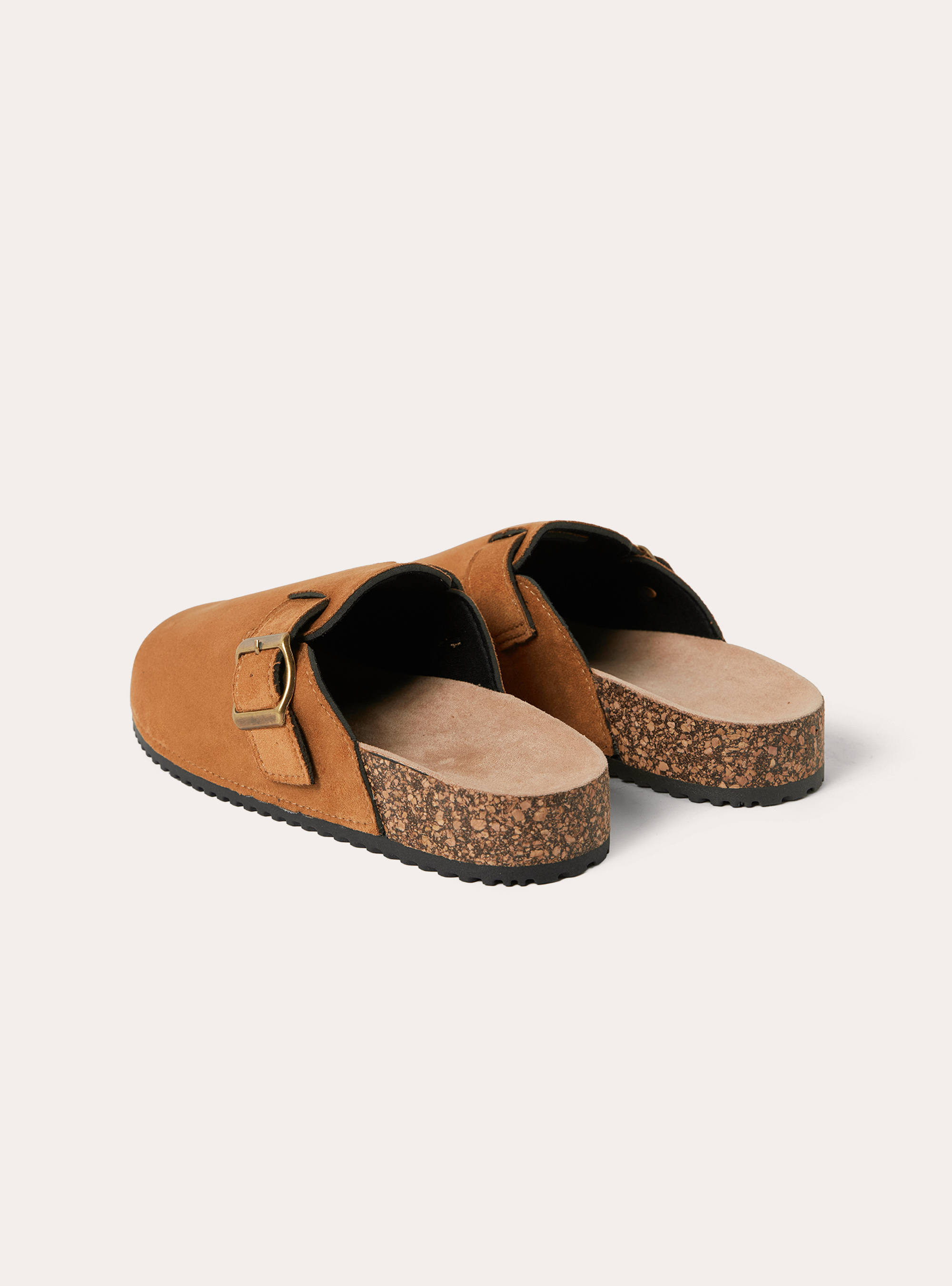 Suede sabot, TB2 TOBACCO MEDIUM