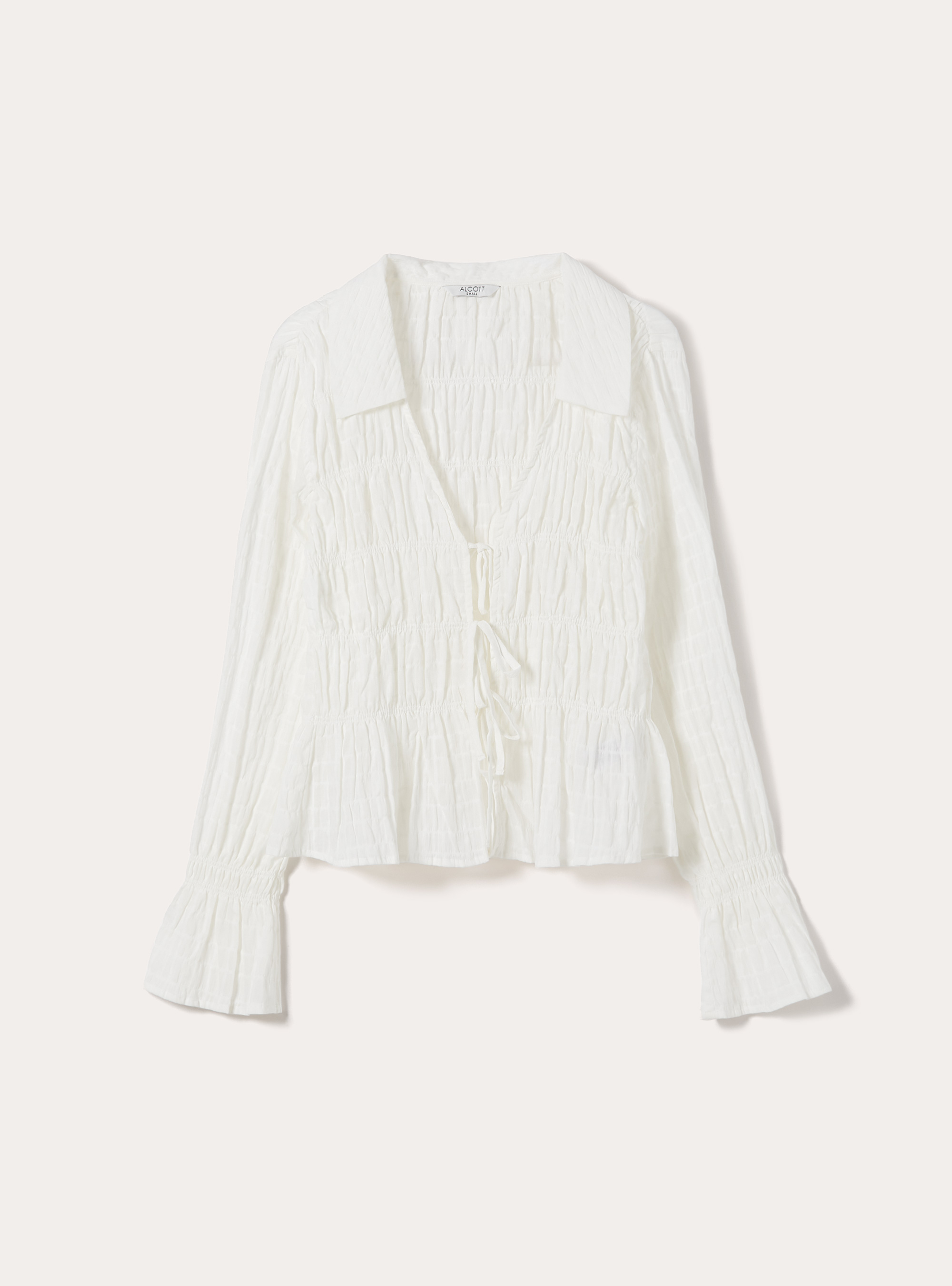 Camisa Boho Chic, WH1 OFF WHITE