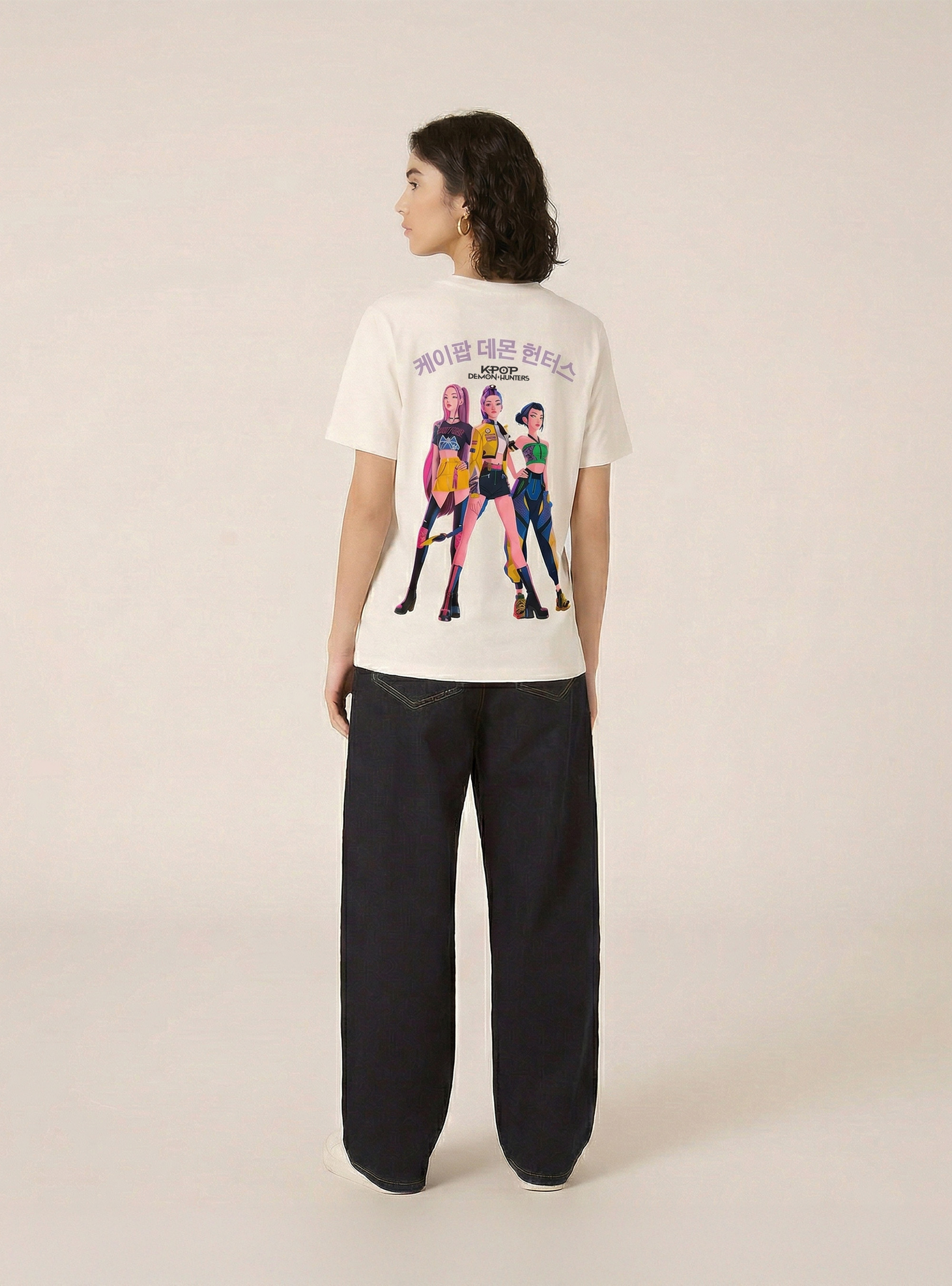Camiseta con Licencia KPop Demon Hunters, WH2 WHITE