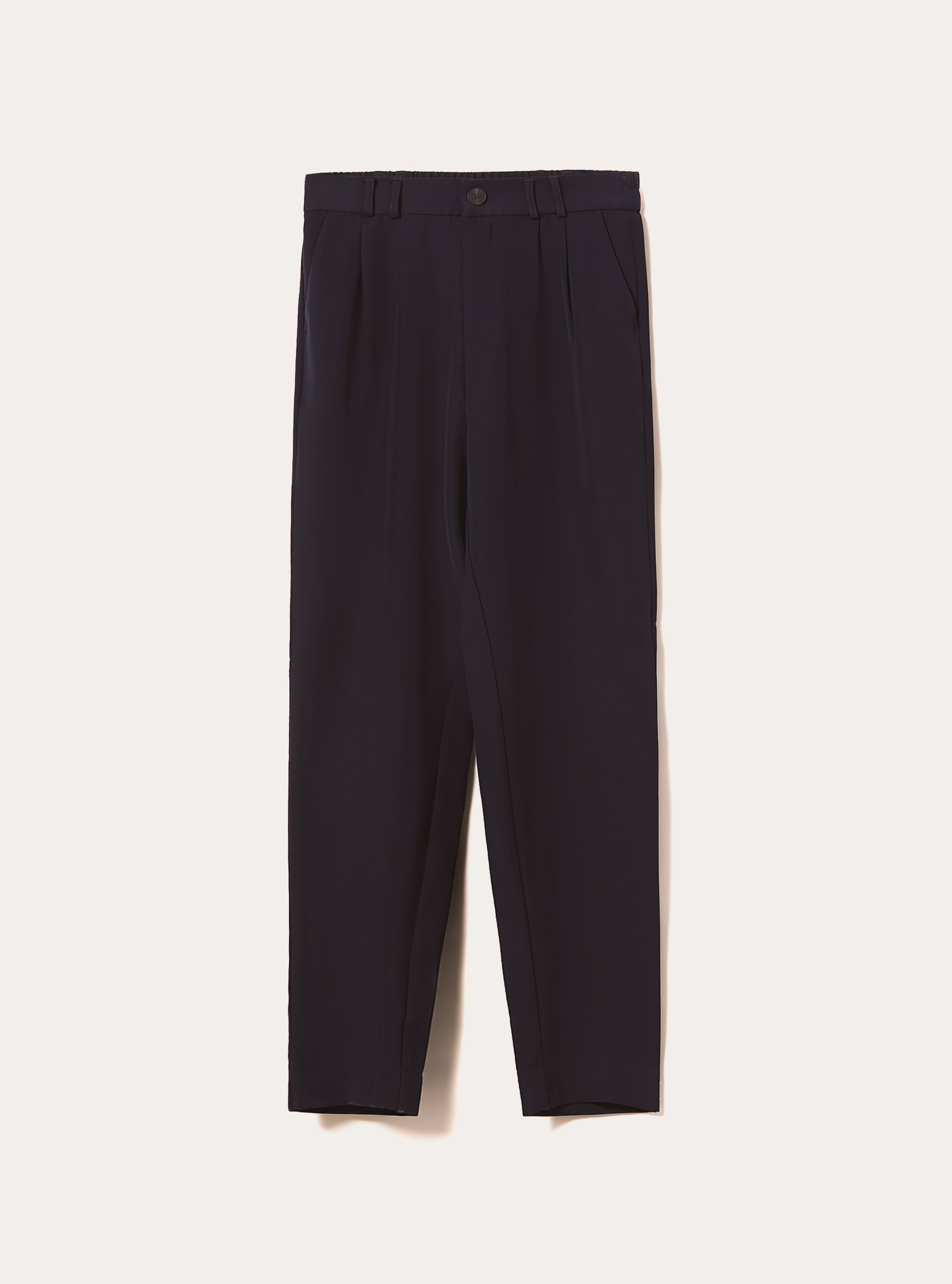 Pantalon &agrave; pinces coupe classique, NA2 NAVY MEDIUM