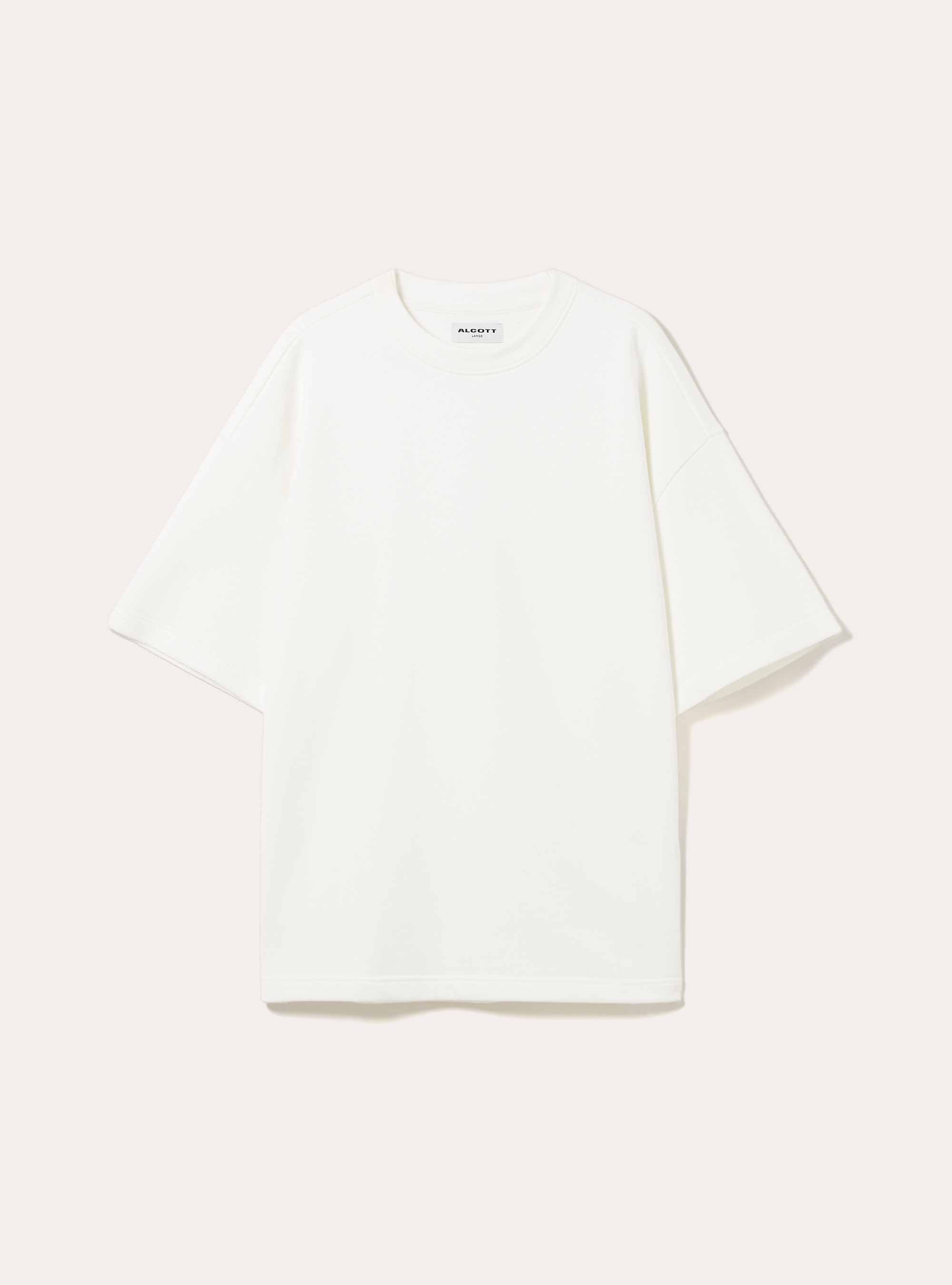 Oversized sweatshirt T-shirt, WH2 WHITE