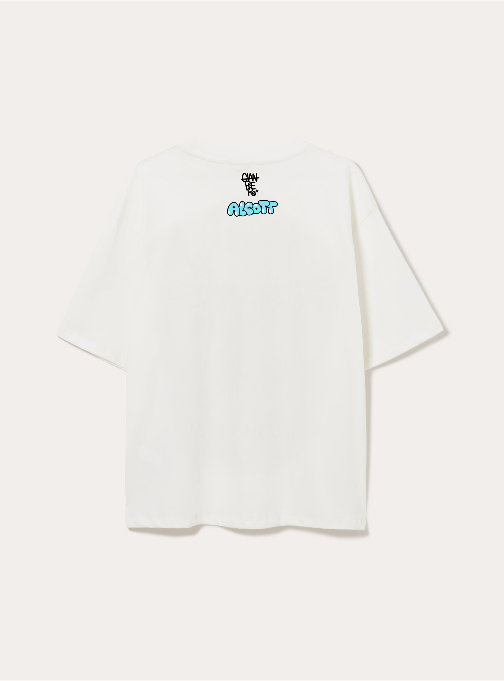 T-shirt Gianpiero D'Alessandro x Alcott, WH2 WHITE