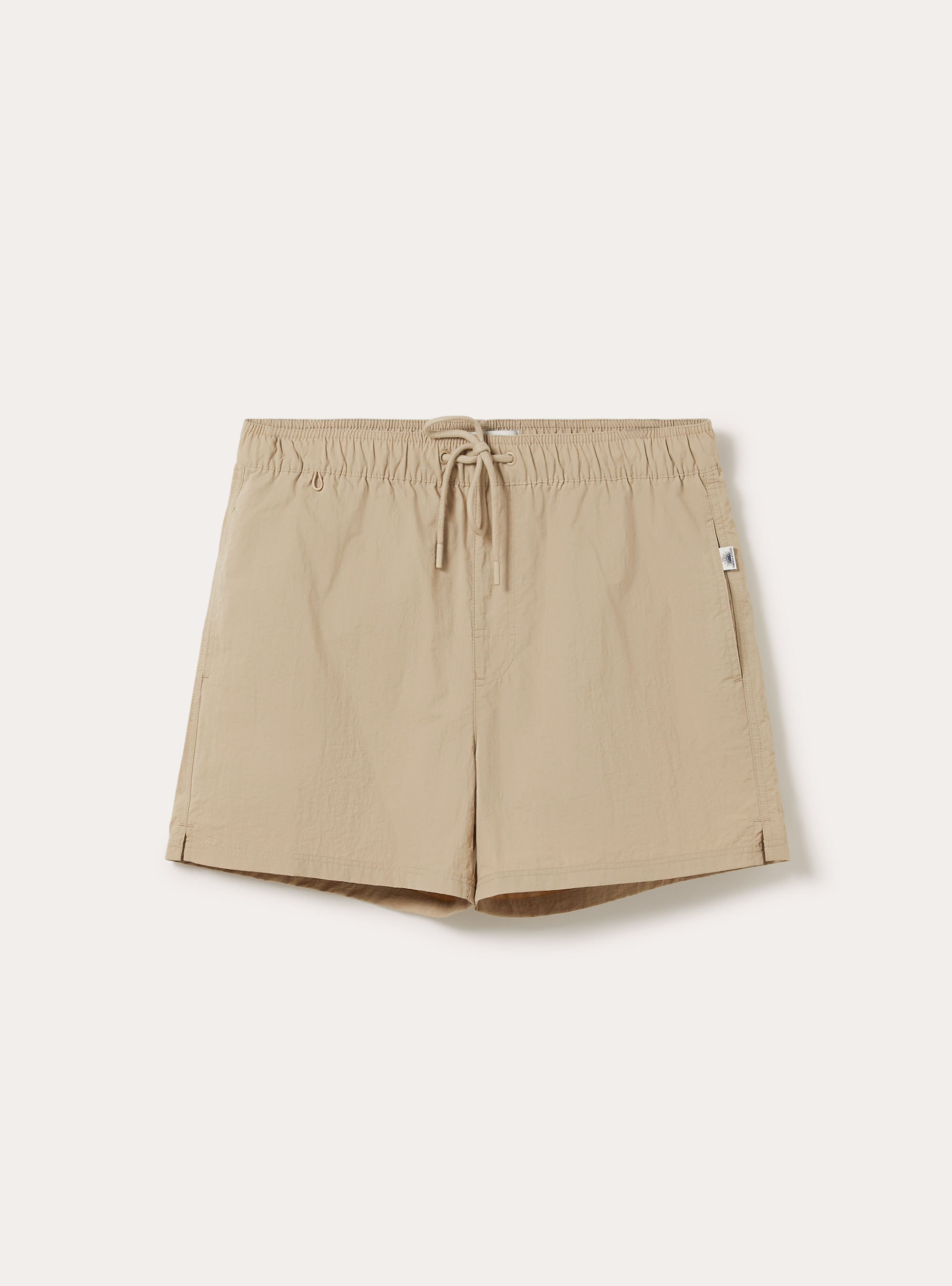 Drawstring Swim Shorts Bermuda, BG2 BEIGE MEDIUM