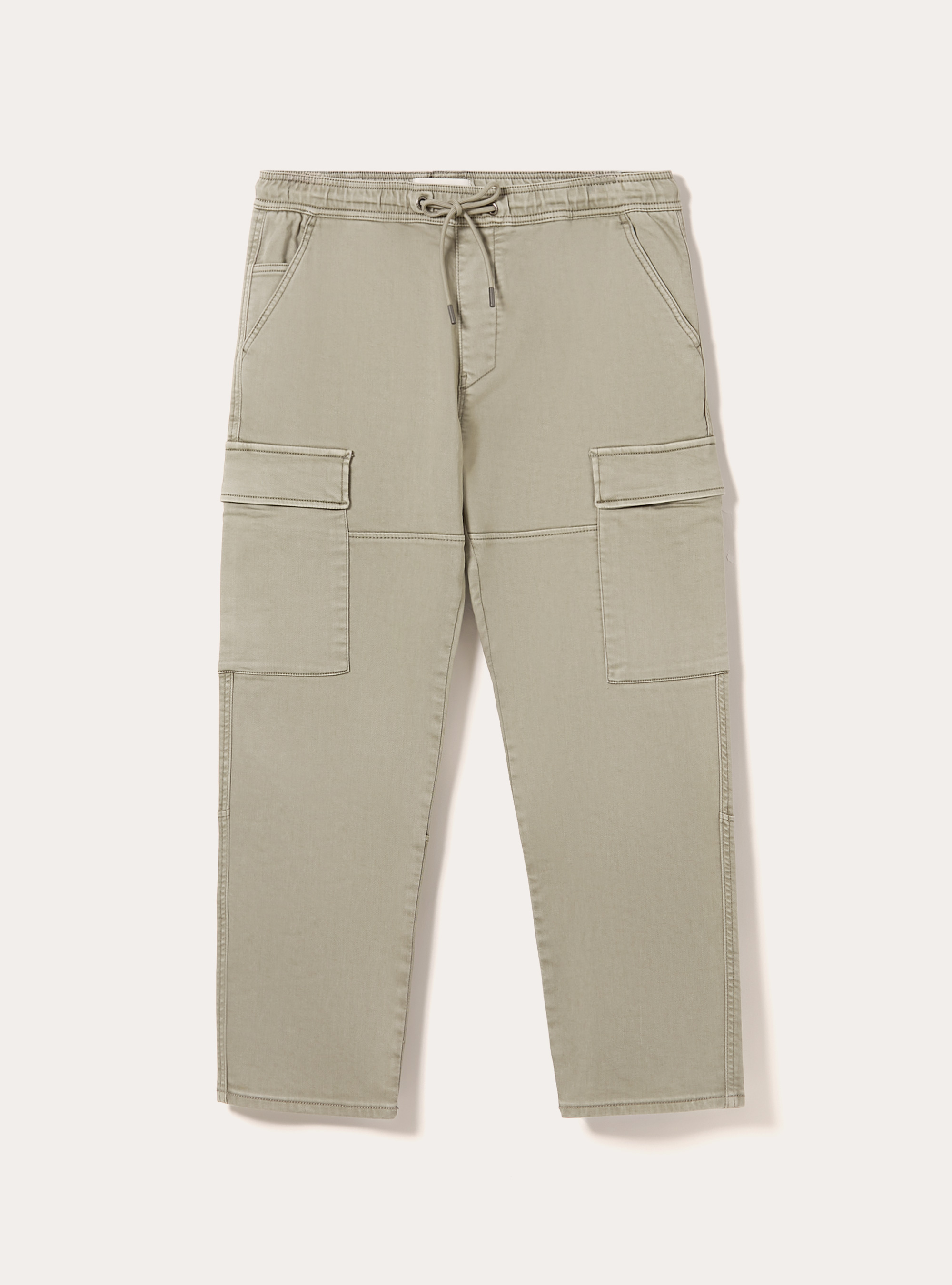 Pantalon cargo avec taille &eacute;lastiqu&eacute;e, KY2 KAKY MEDIUM