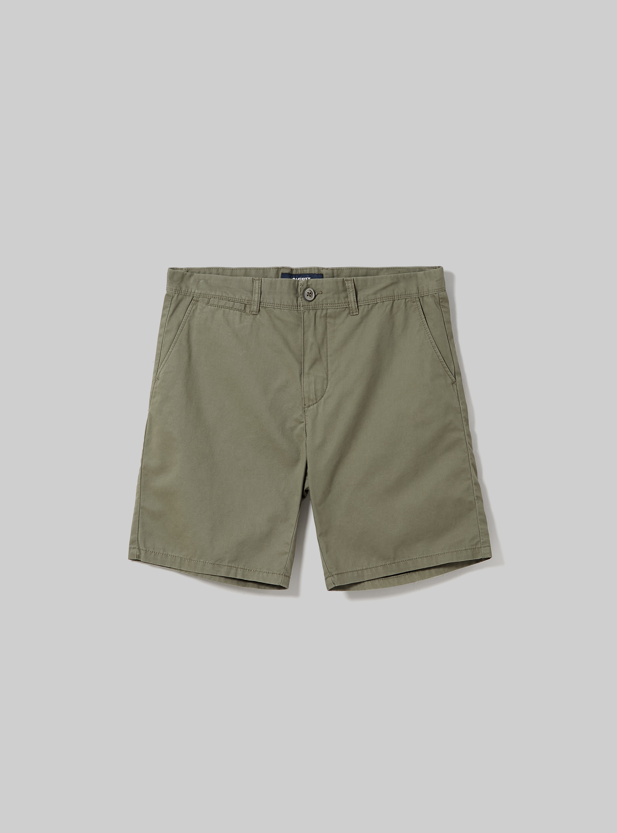 Bermudashorts aus Twill in einfacher Passform, KY2 KAKY MEDIUM