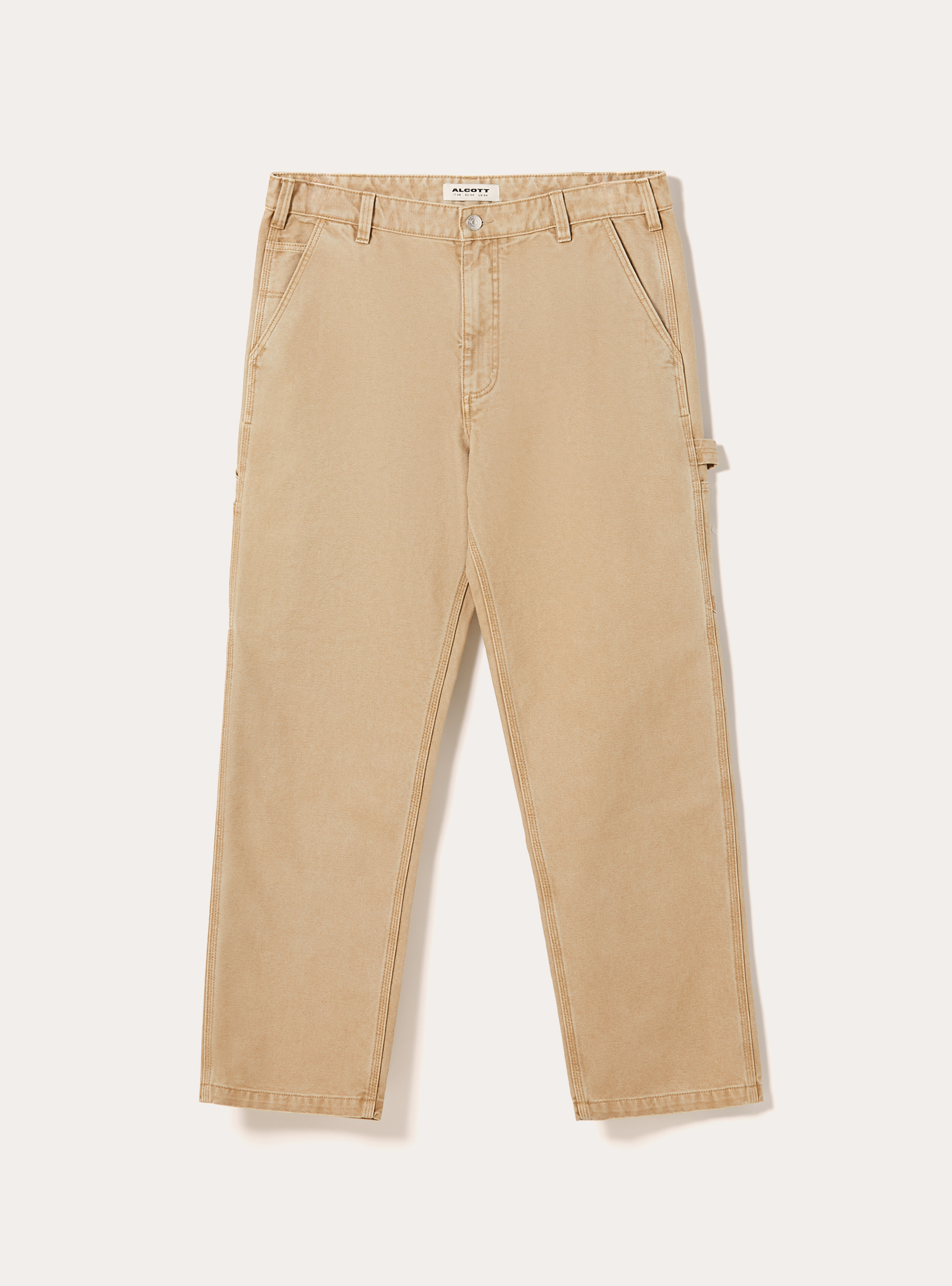Pantalon en toile de charpentier, BG2 BEIGE MEDIUM