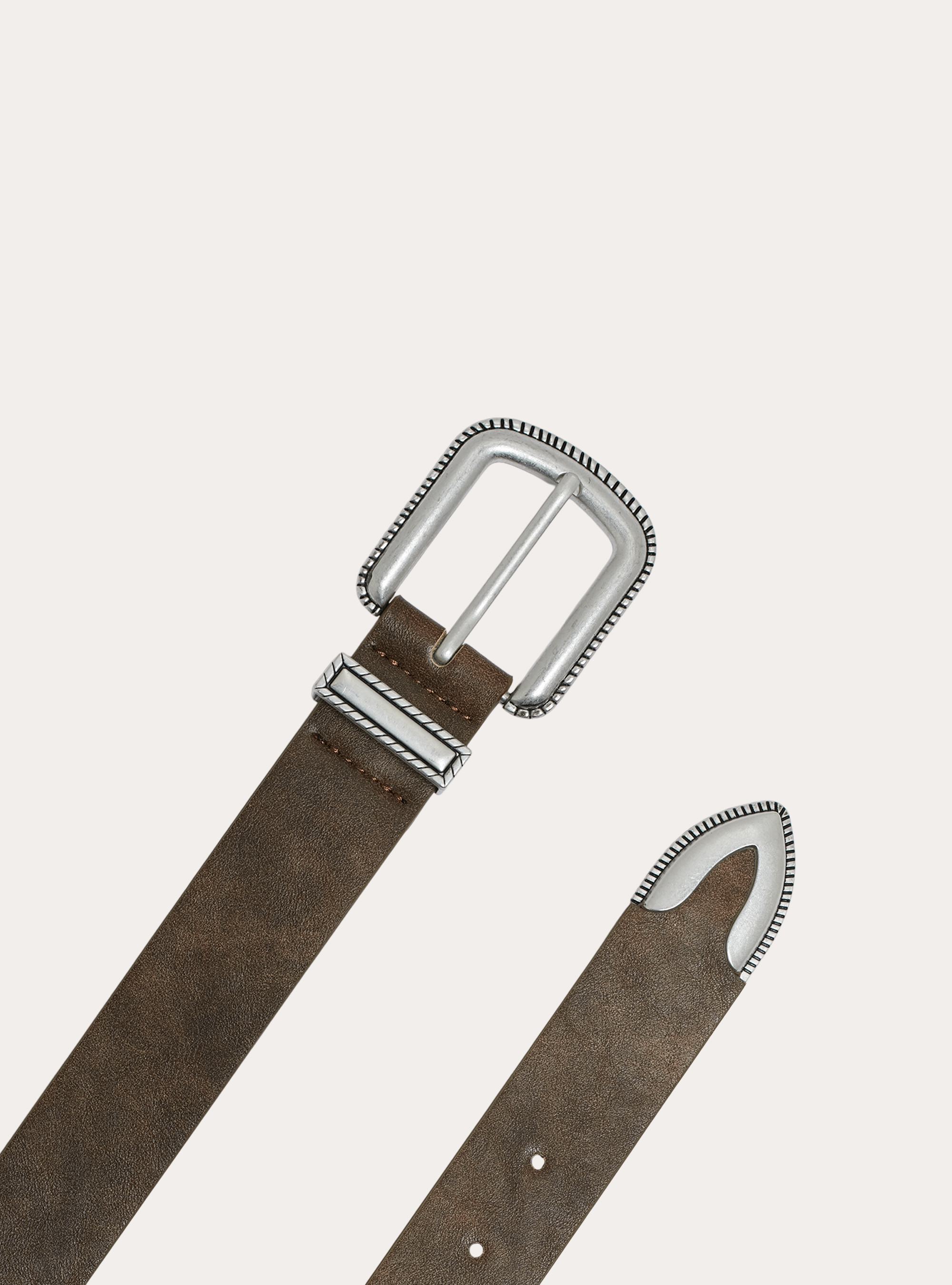 Western Chic Belt, BR1 BROWN DARK
