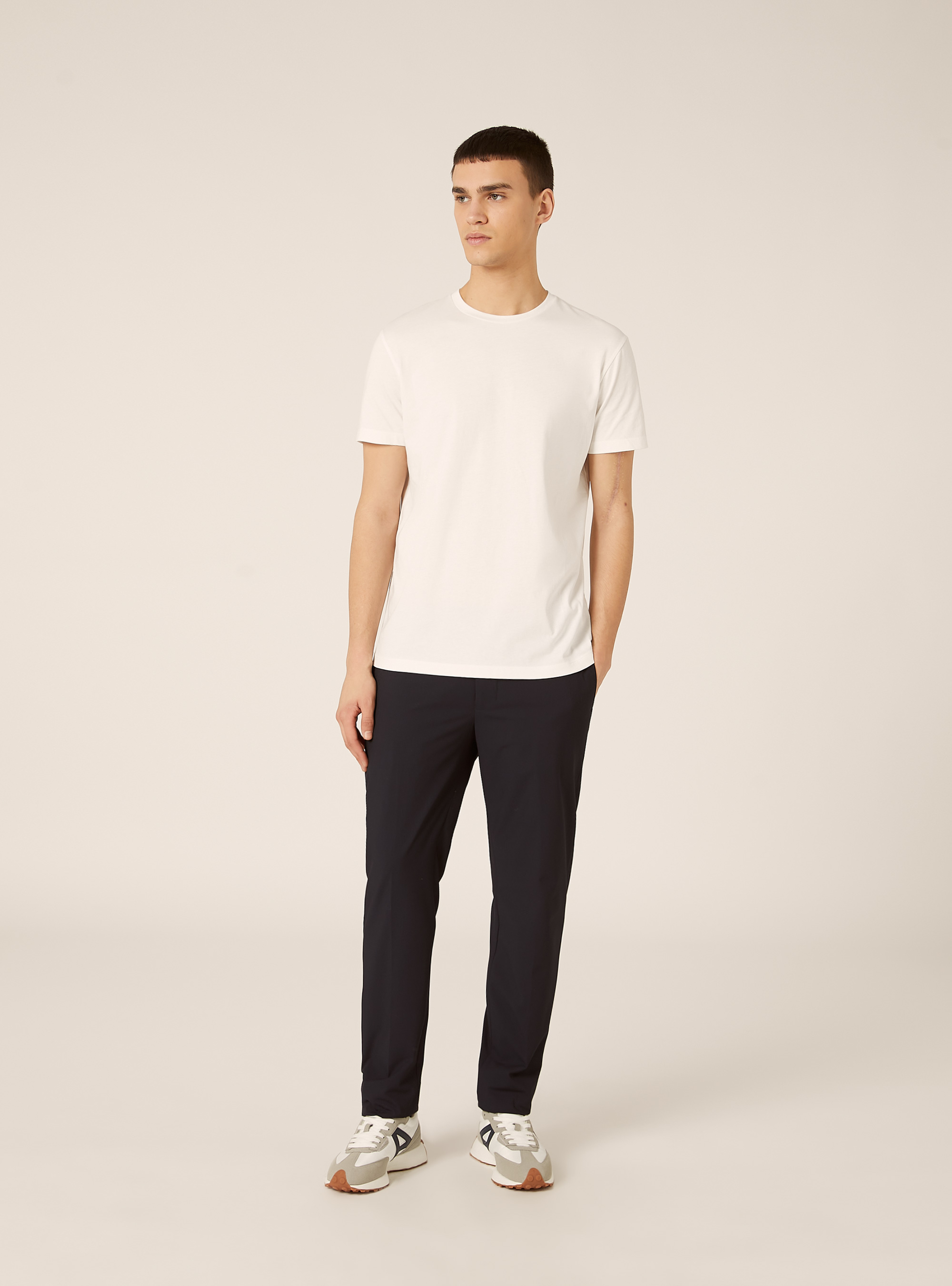Camiseta de algod&oacute;n Supima, WH2 WHITE