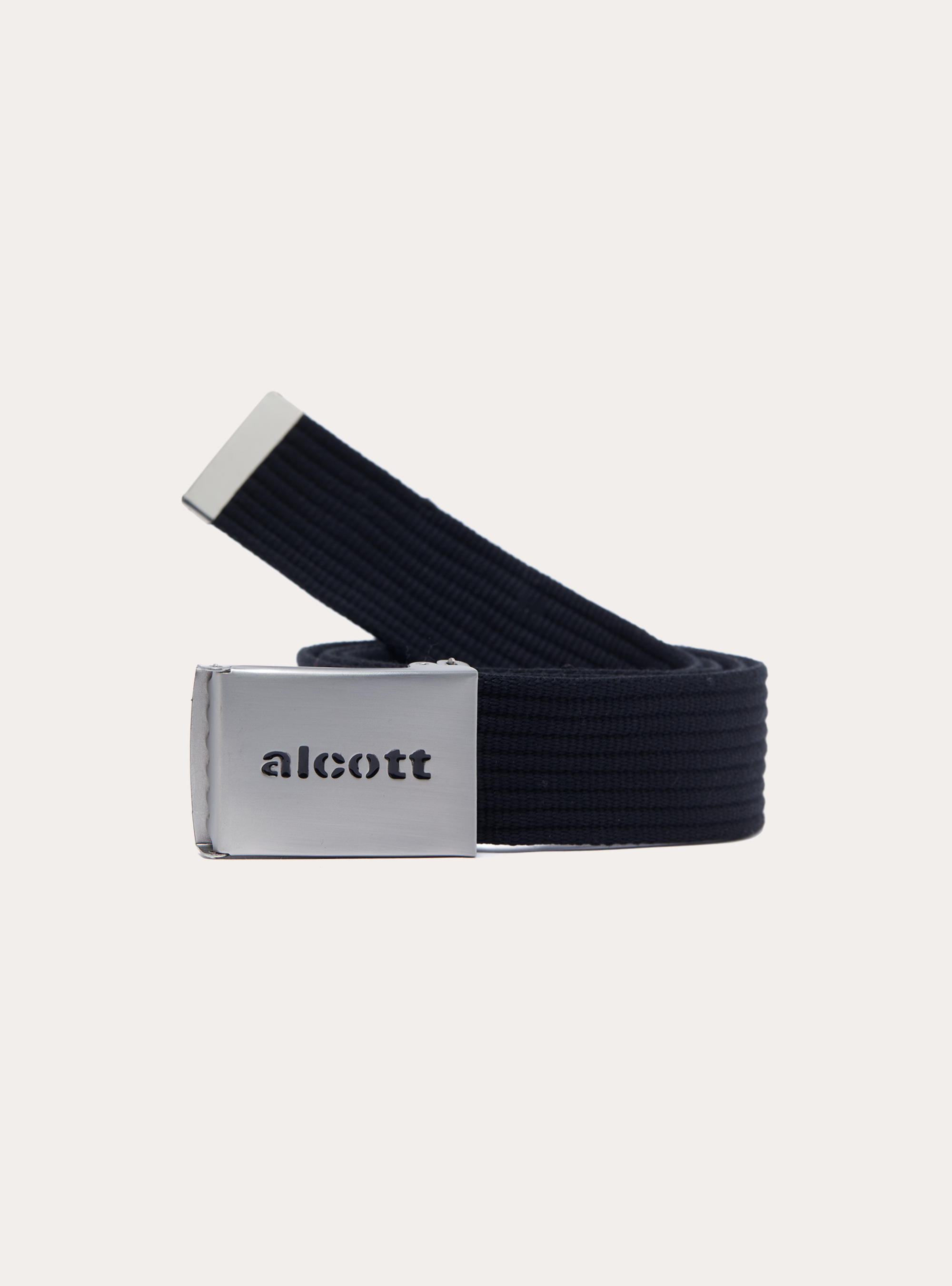 Ceinture tress&eacute;e avec fermeture &agrave; pression, BK1 BLACK