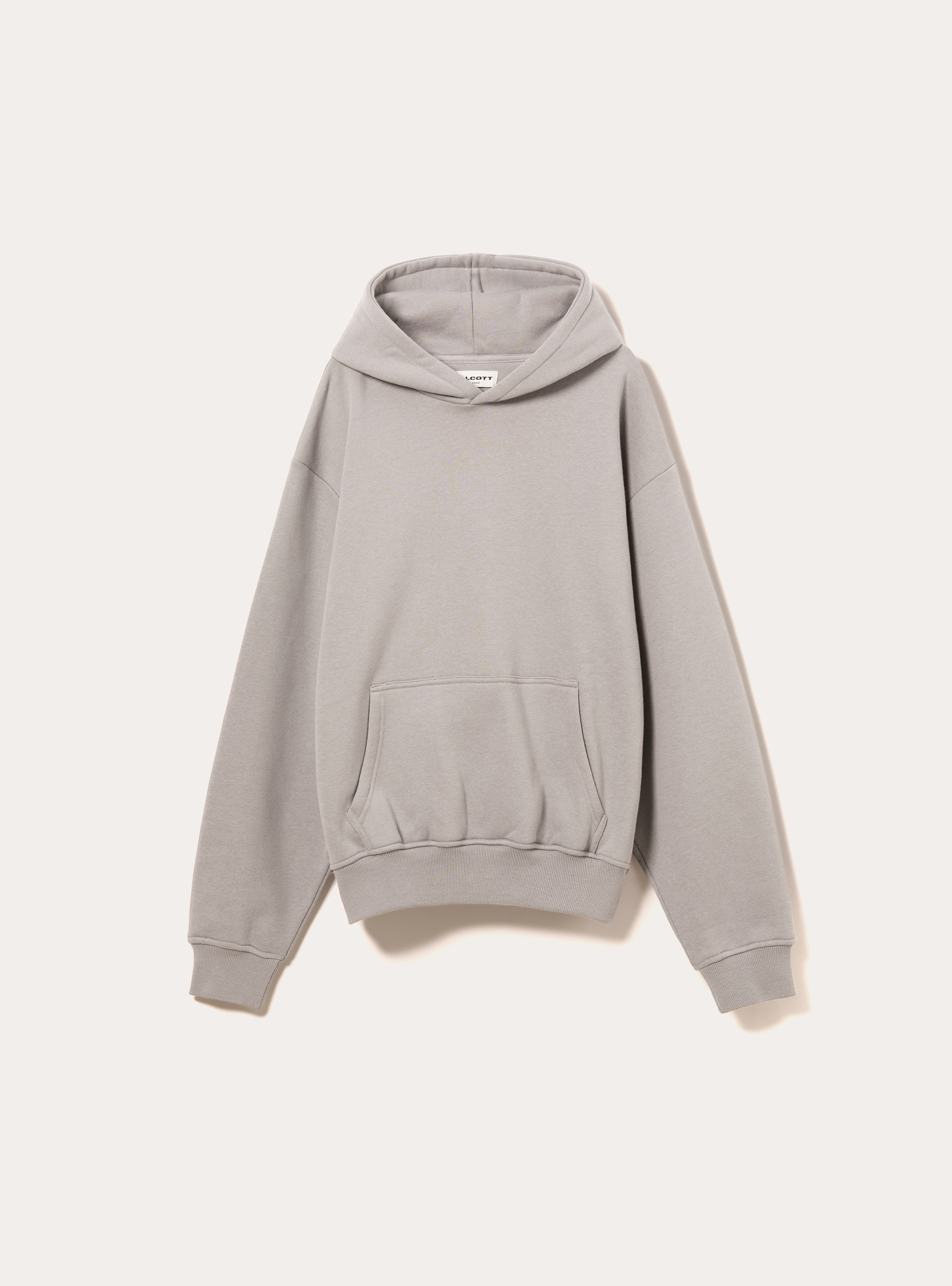 Sweat &agrave; capuche coupe boxy, GY2 GREY MEDIUM
