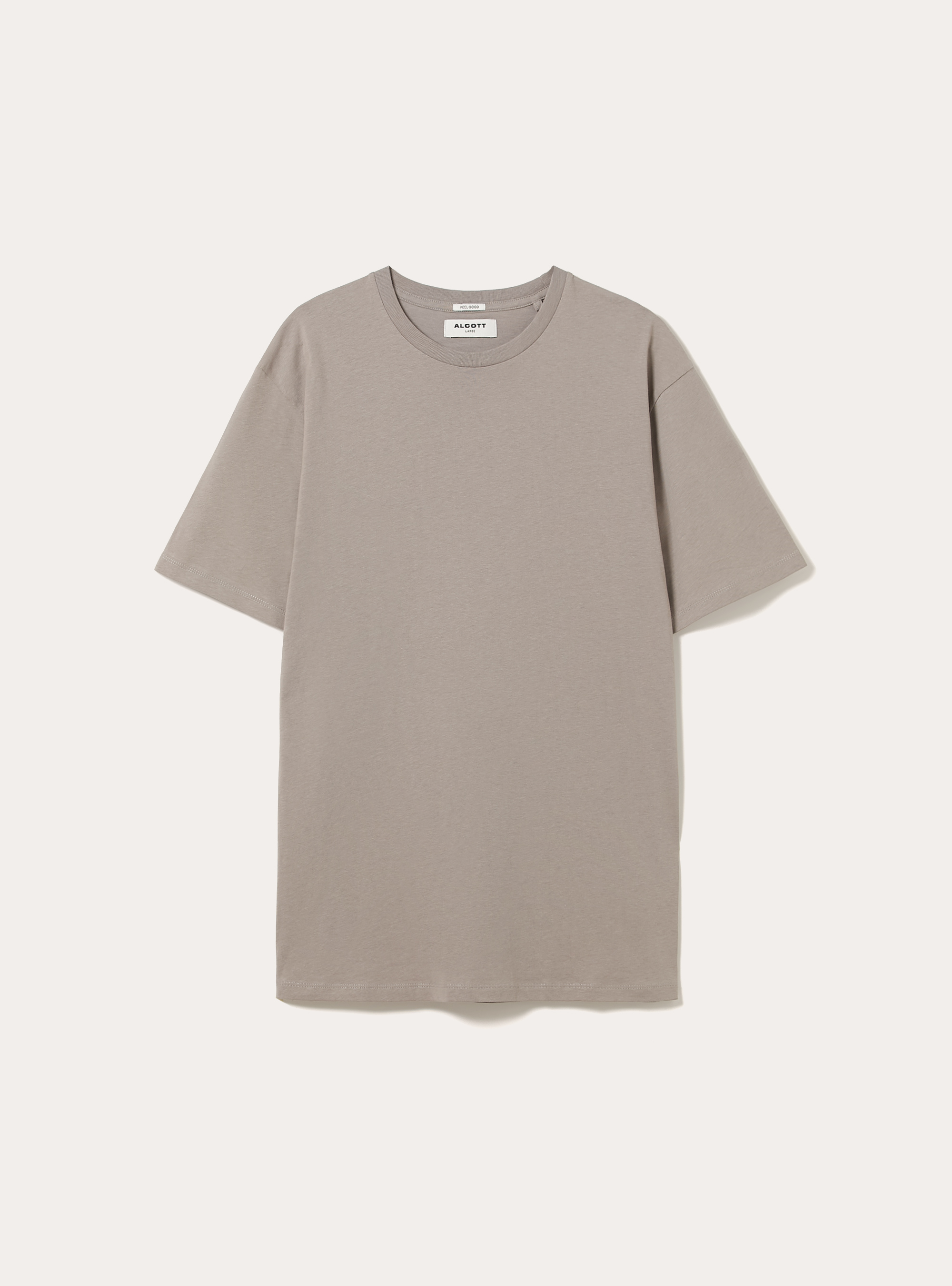 Basic Cotton T-Shirt, GY2 GREY MEDIUM