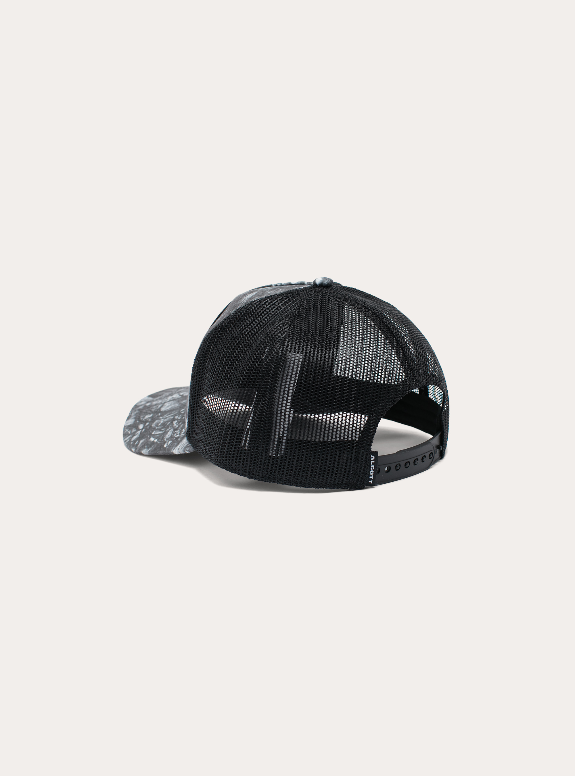 Casquette trucker avec &eacute;cusson, BK2 BLACK MEDIUM
