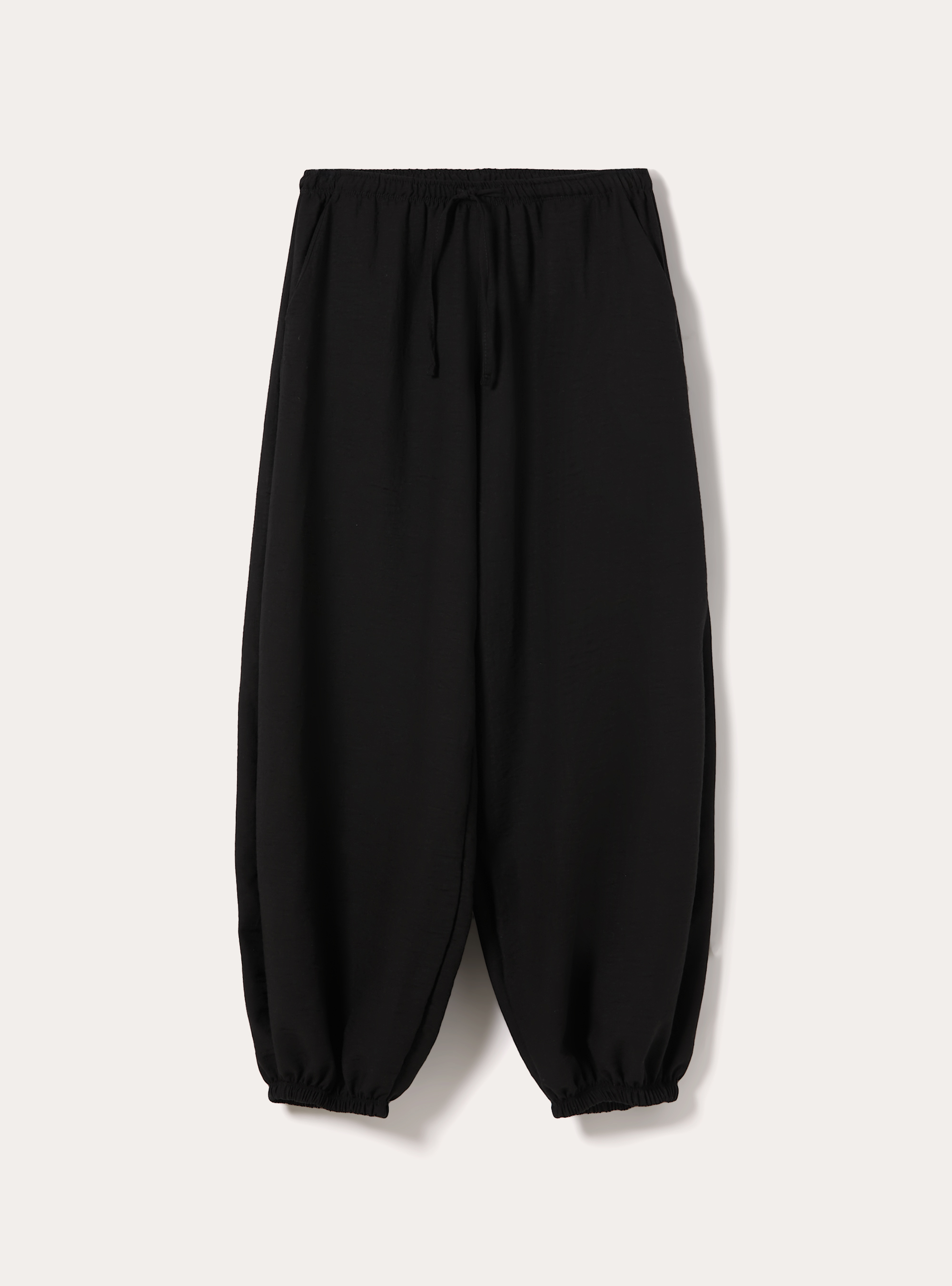 Pantalon Coupe Balloon, BK1 BLACK