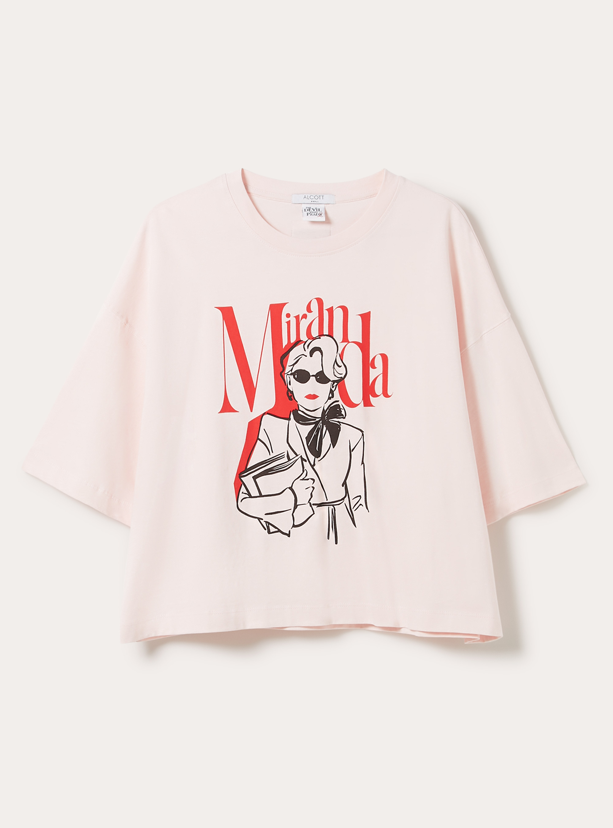 Camiseta El diablo viste de Prada / Alcott, PK3 PINK LIGHT