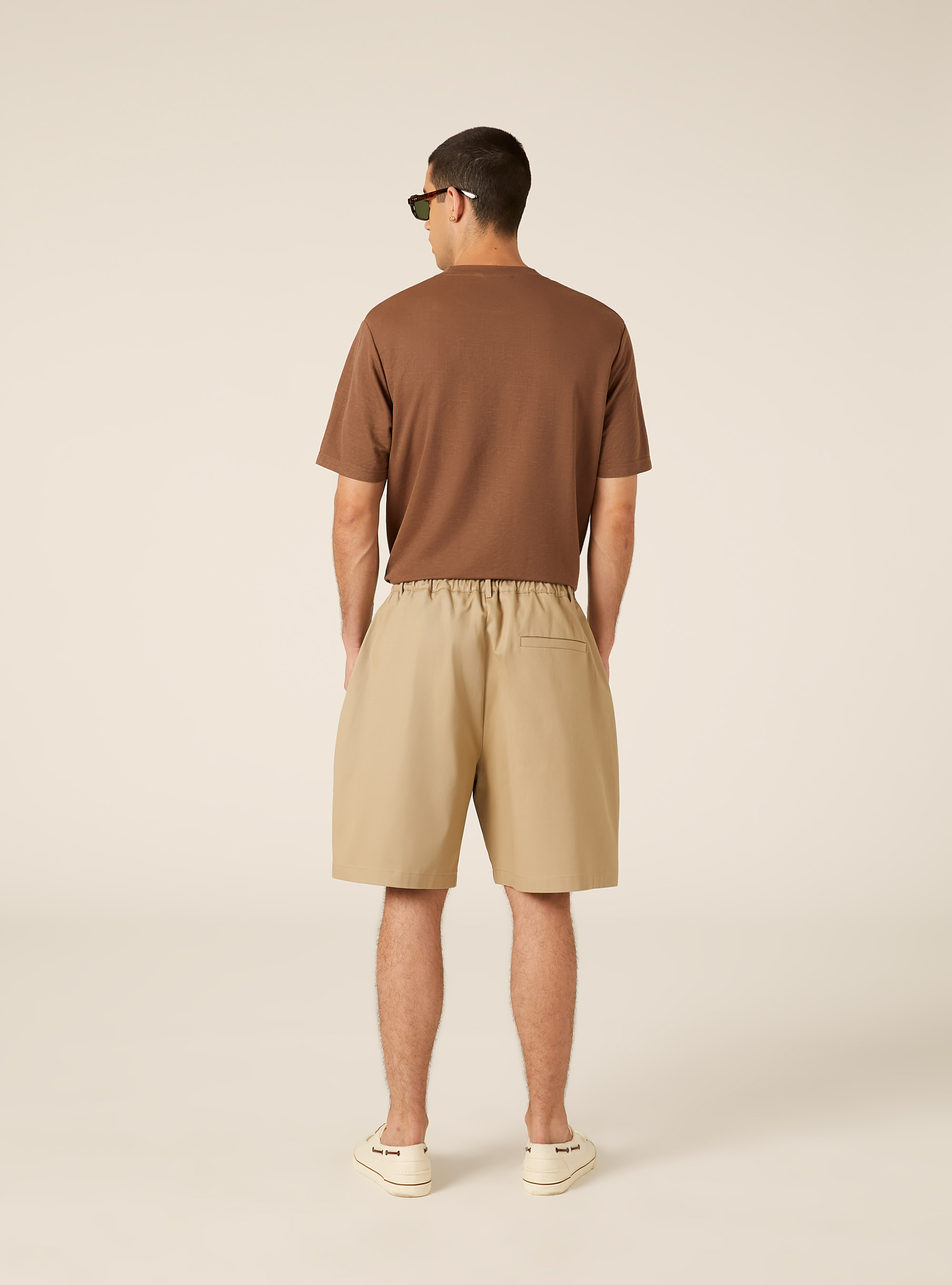 Bermuda Tailoring Coupe Baggy, BG2 BEIGE MEDIUM