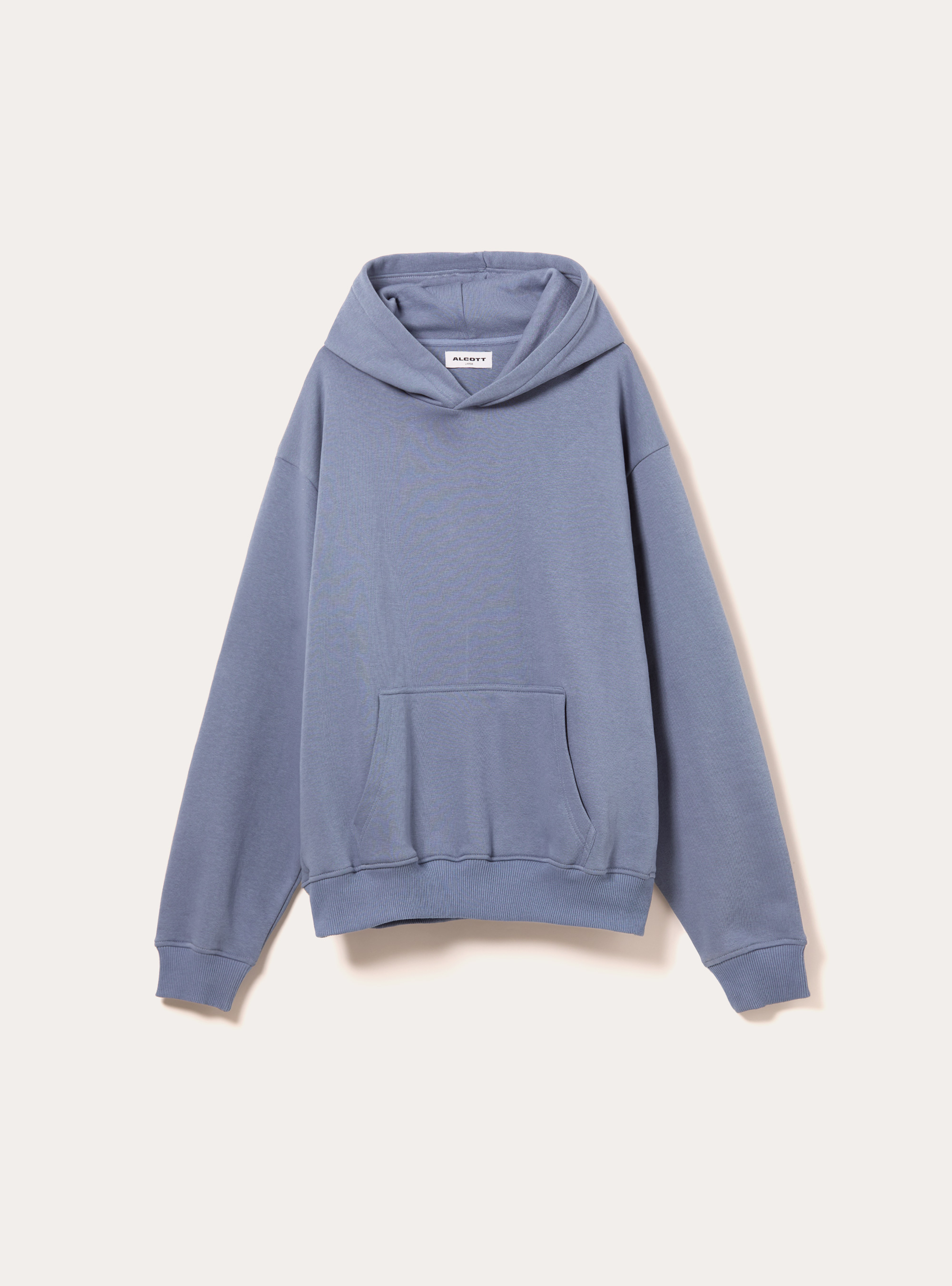 Sweat &agrave; capuche coupe boxy, IN2 INDIGO MEDIUM
