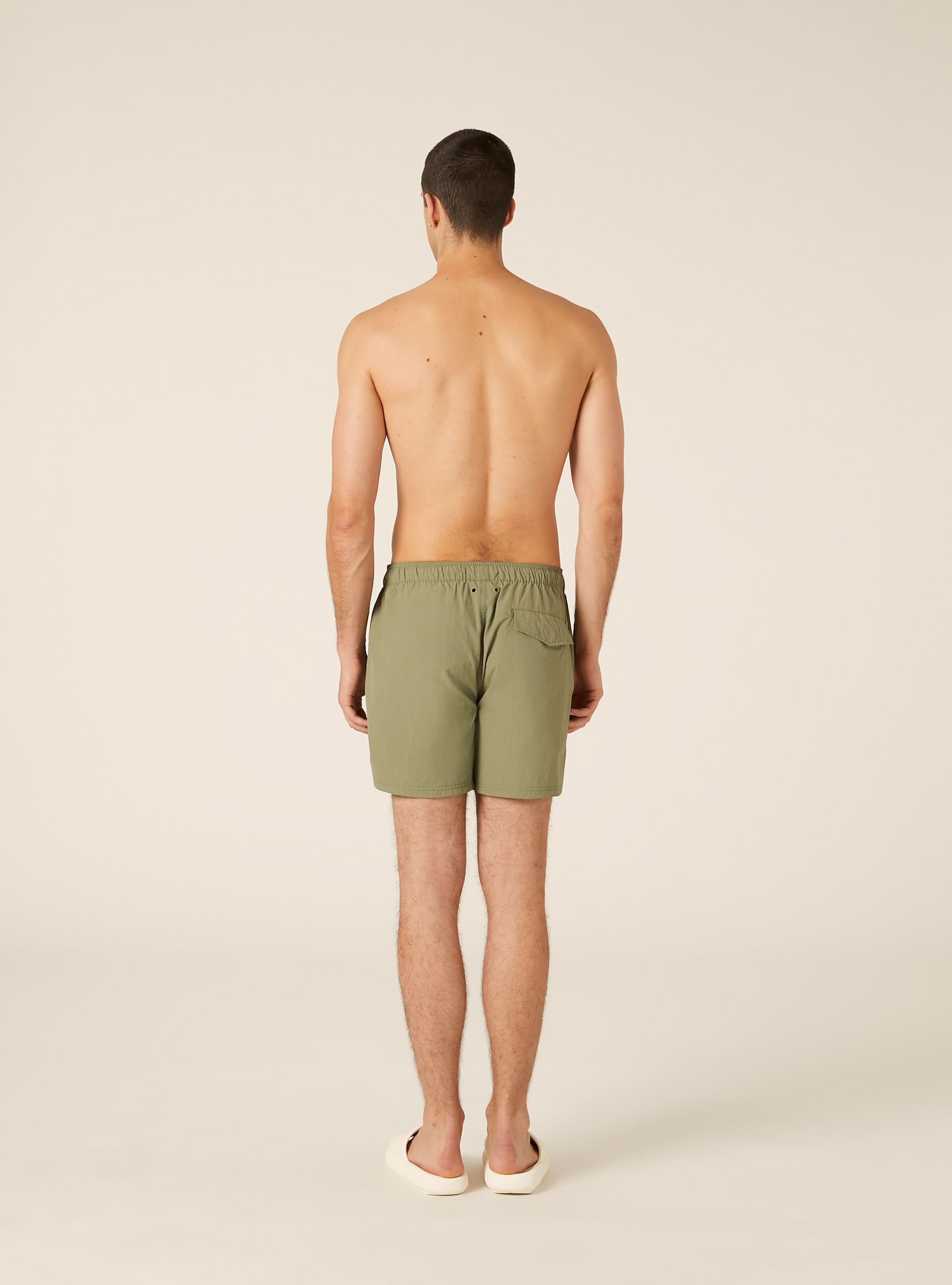 Short de Bain Bermuda &agrave; Cordon de Serrage, KY3 KAKY LIGHT