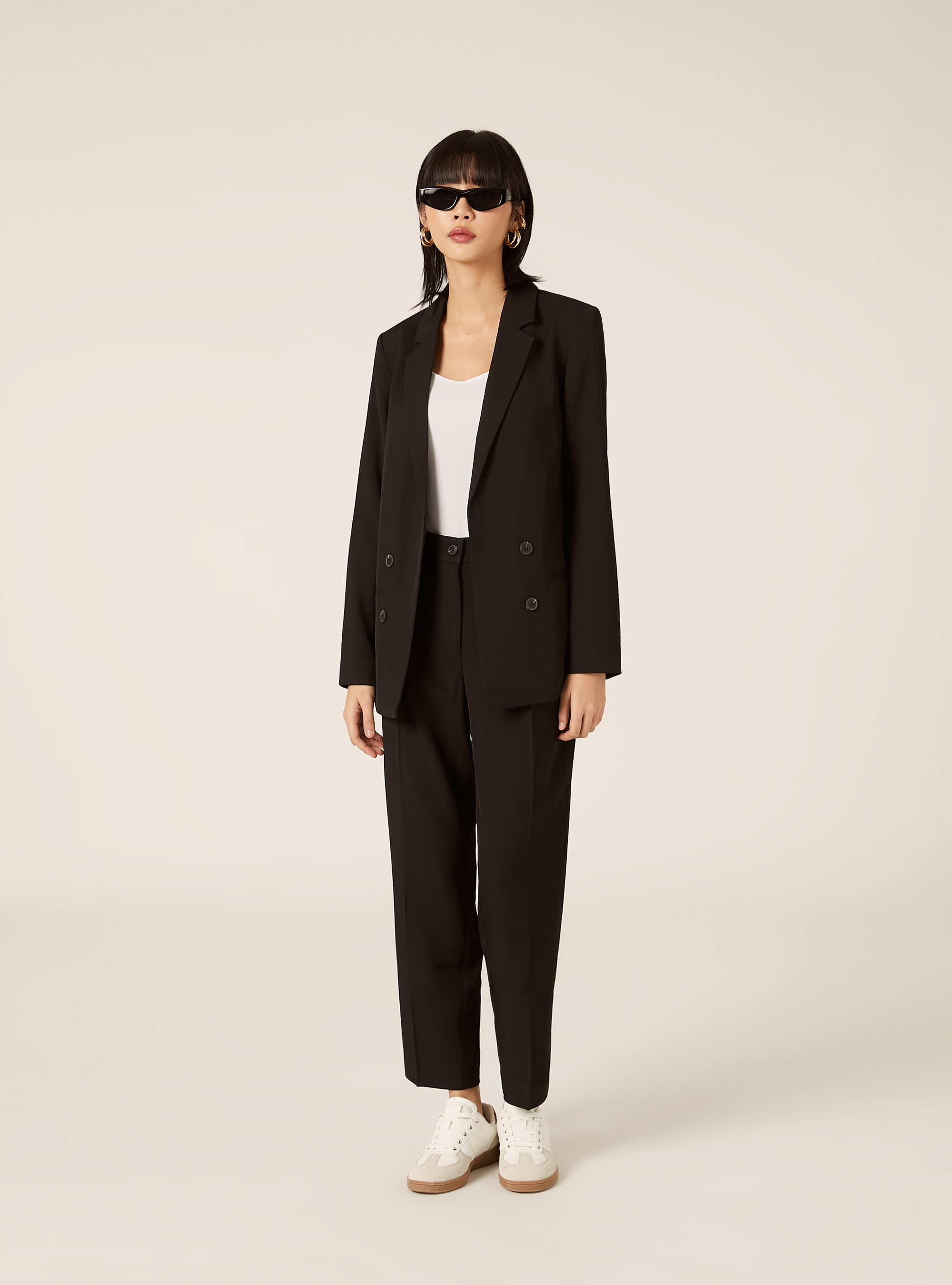 Blazer croise, BK1 BLACK